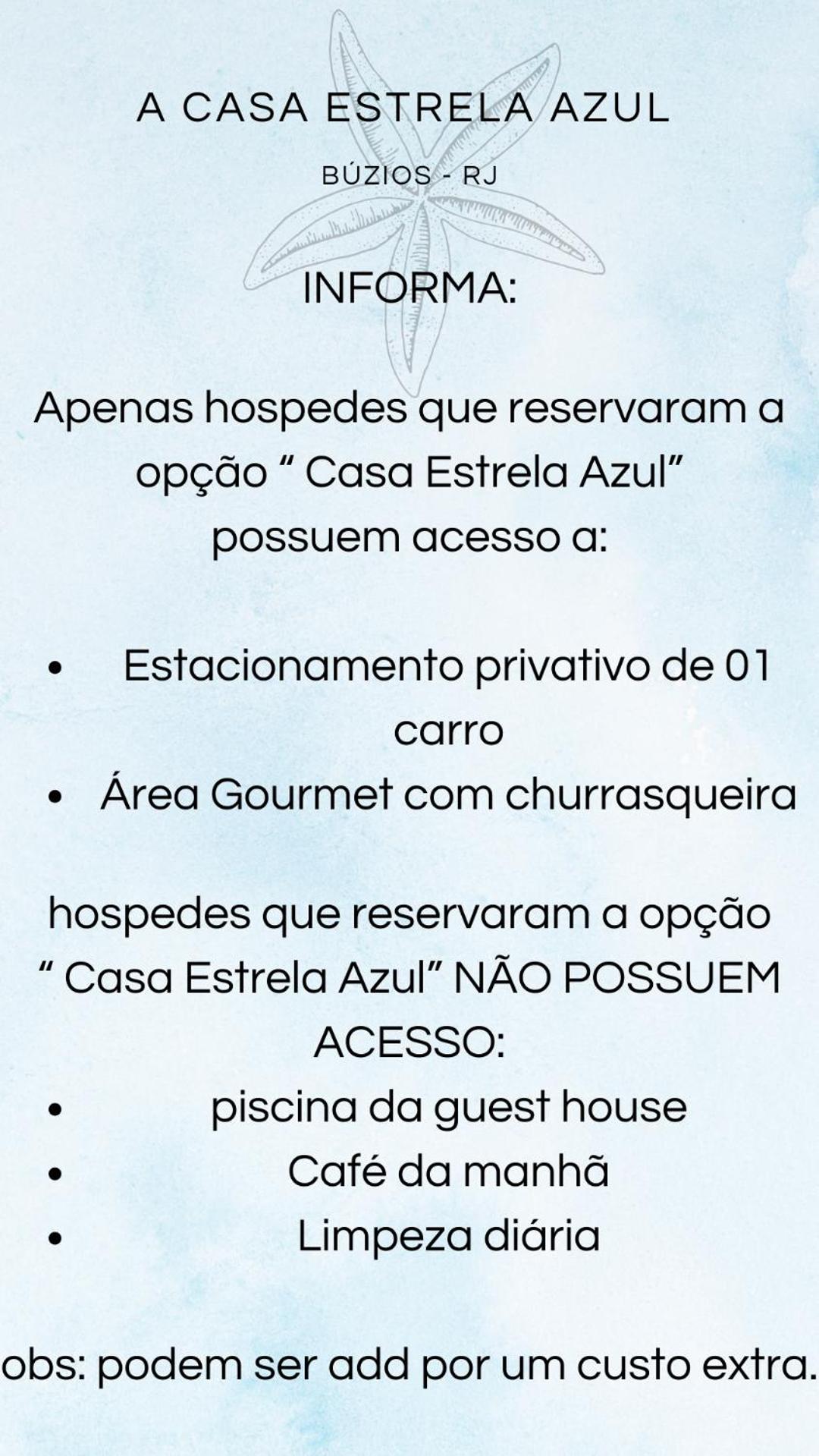 Estrela Azul Guest House Búzios