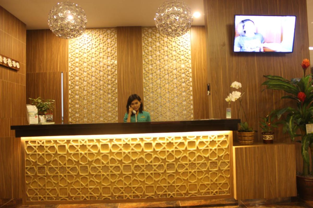 hotel reception