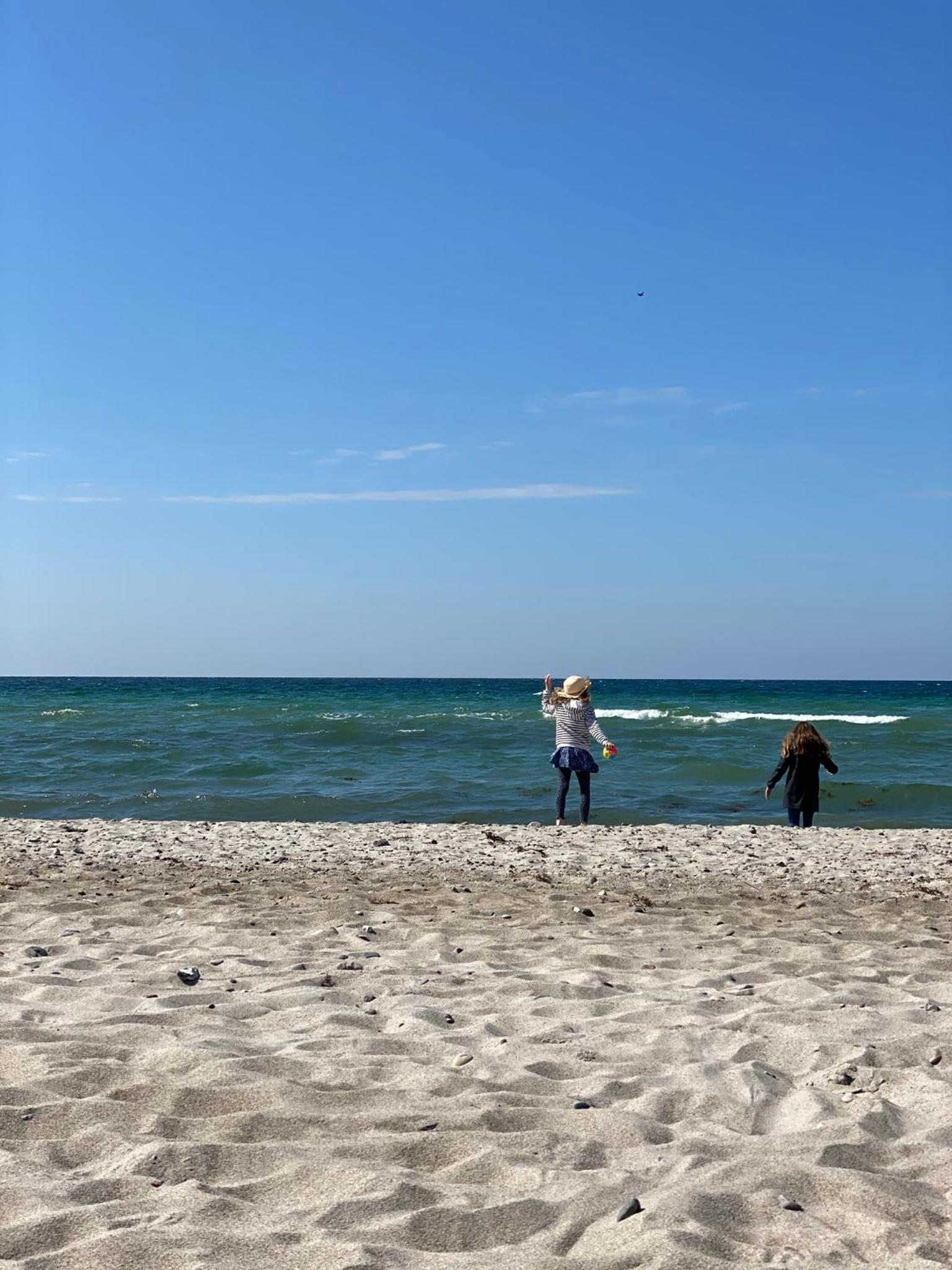 Traditionelles Ferienhaus direkt am Ostseestrand
