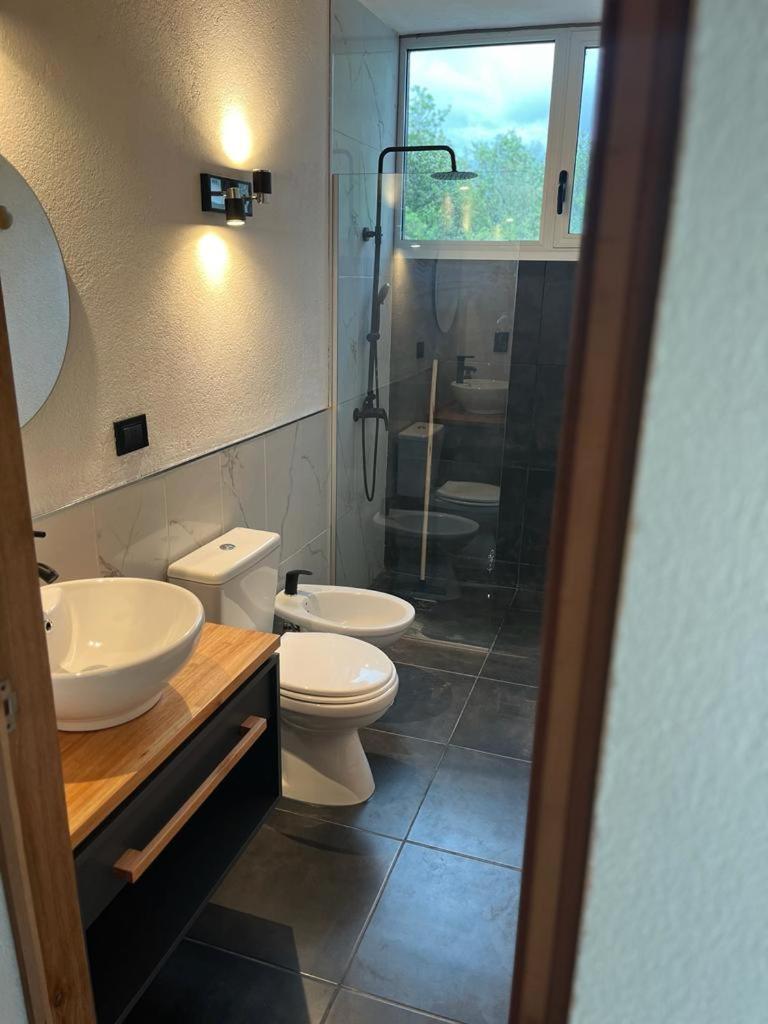 Cabañas con jacuzzi privado y vistas al cerro Champaquí