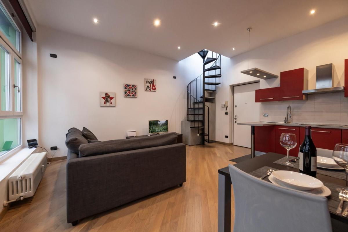 Loft with Terrace en Turin — hotel room