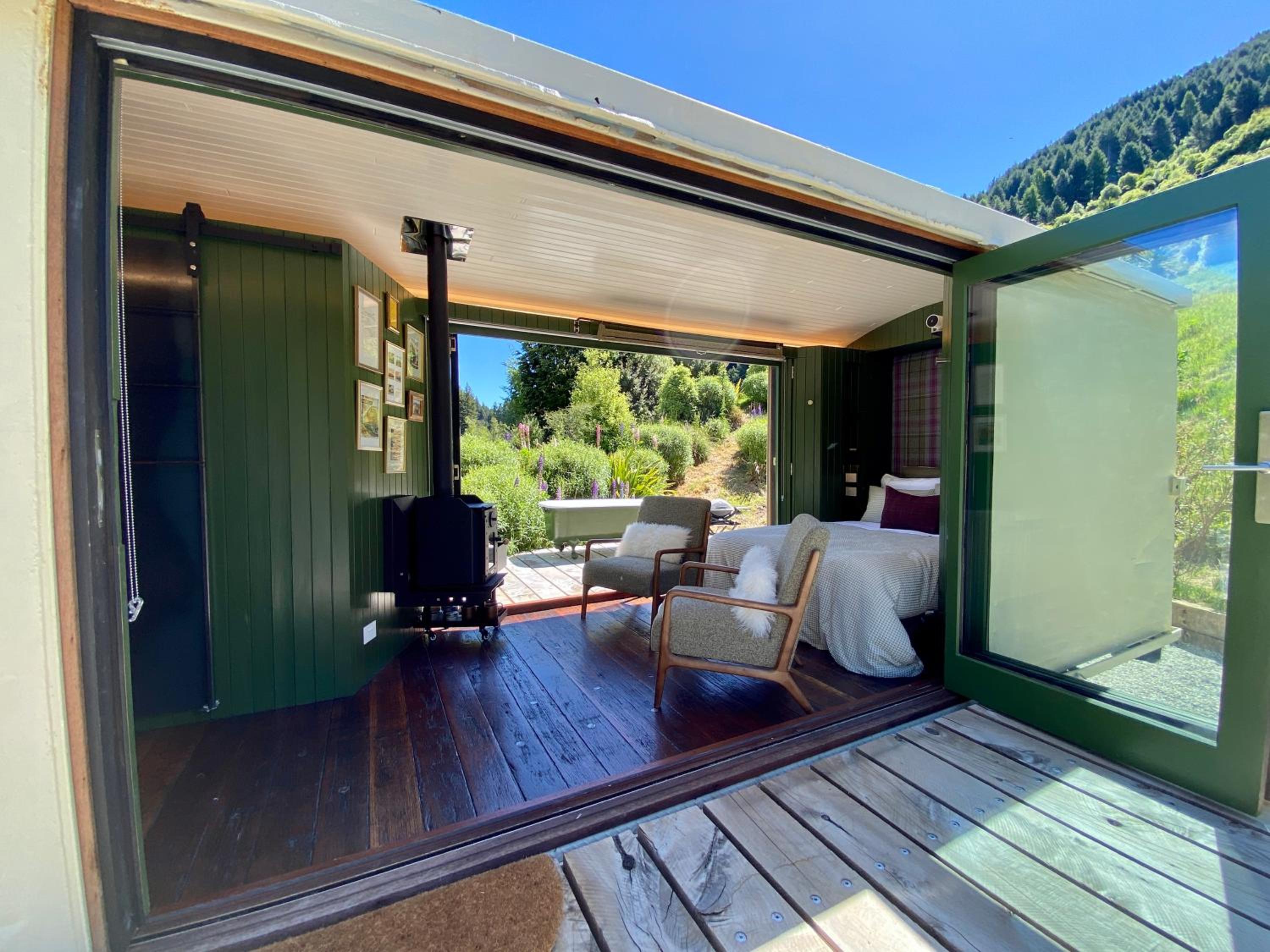 The Box Car with Outdoor Private Bath view 3