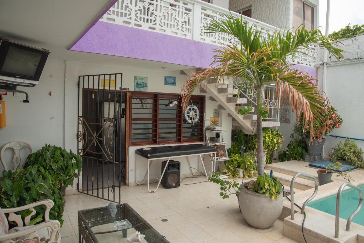 outdoor BBQ area