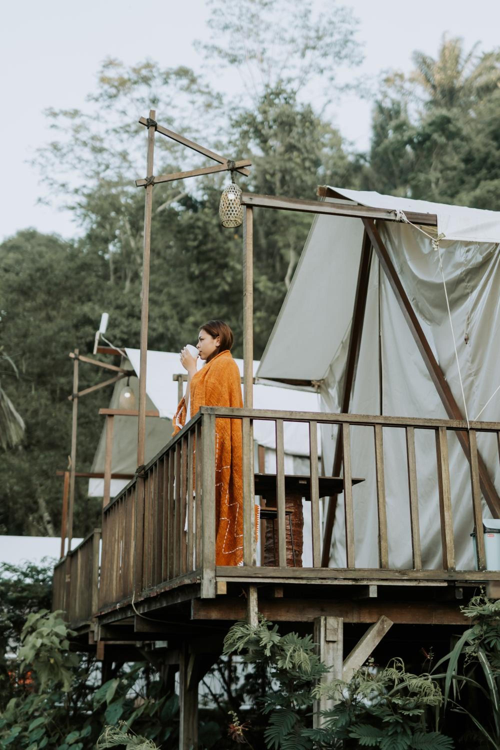 Glamping tent in Pelaga Eco Park