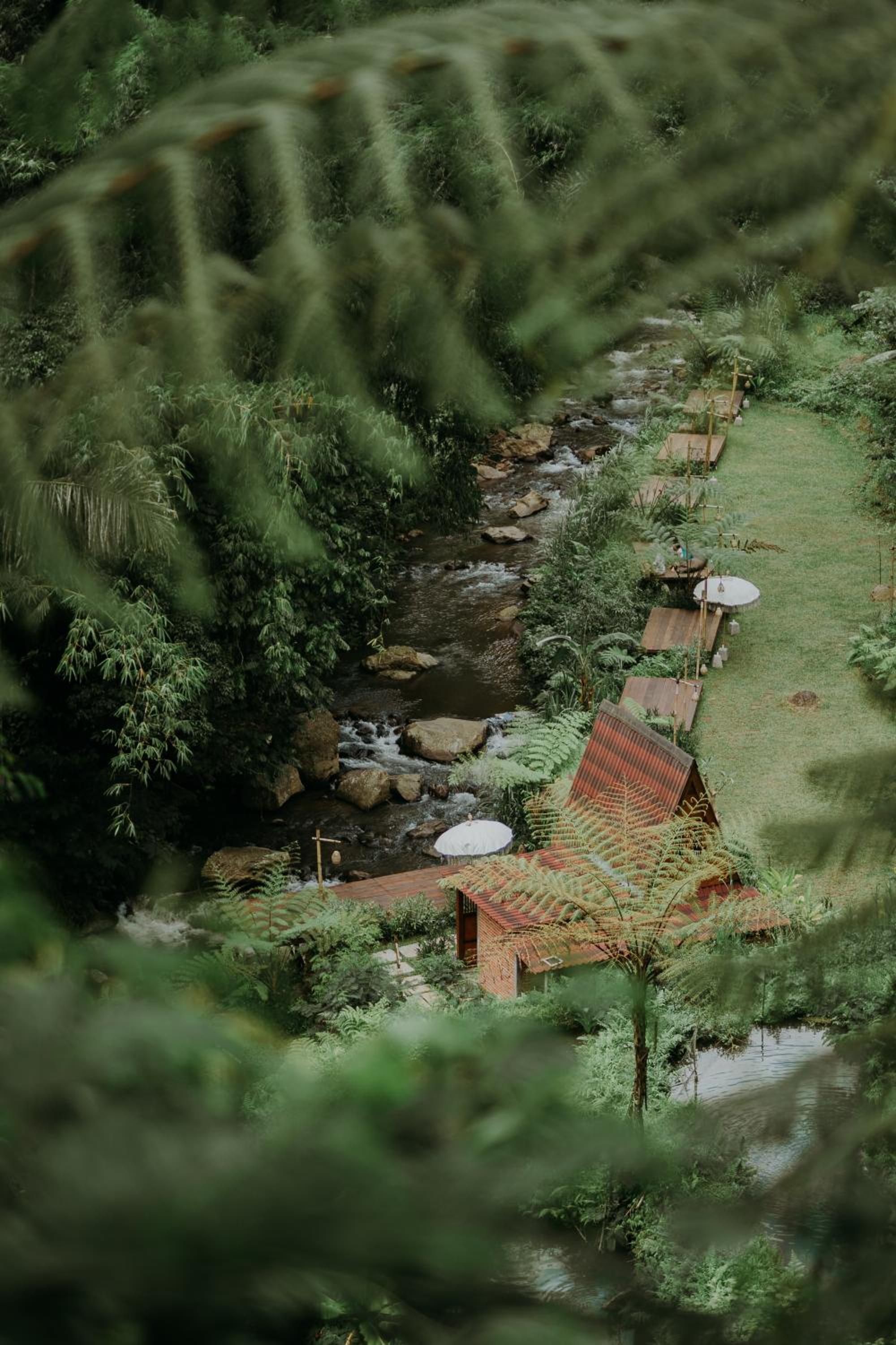 Glamping tent in Pelaga Eco Park