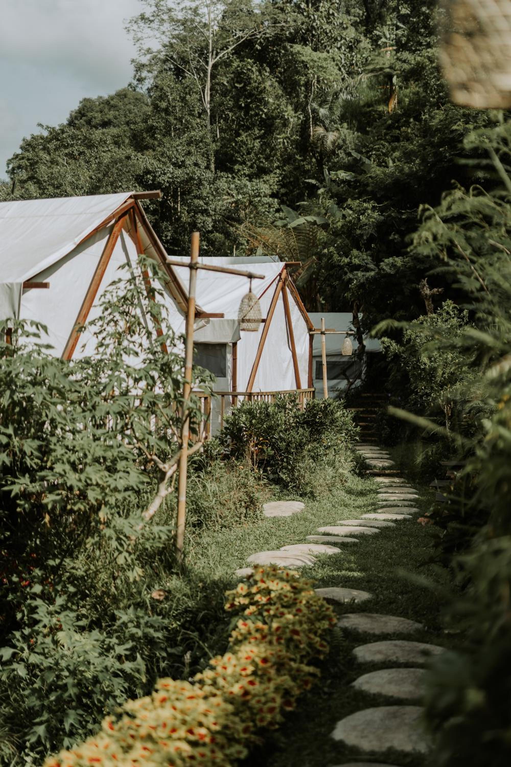 Glamping tent in Pelaga Eco Park