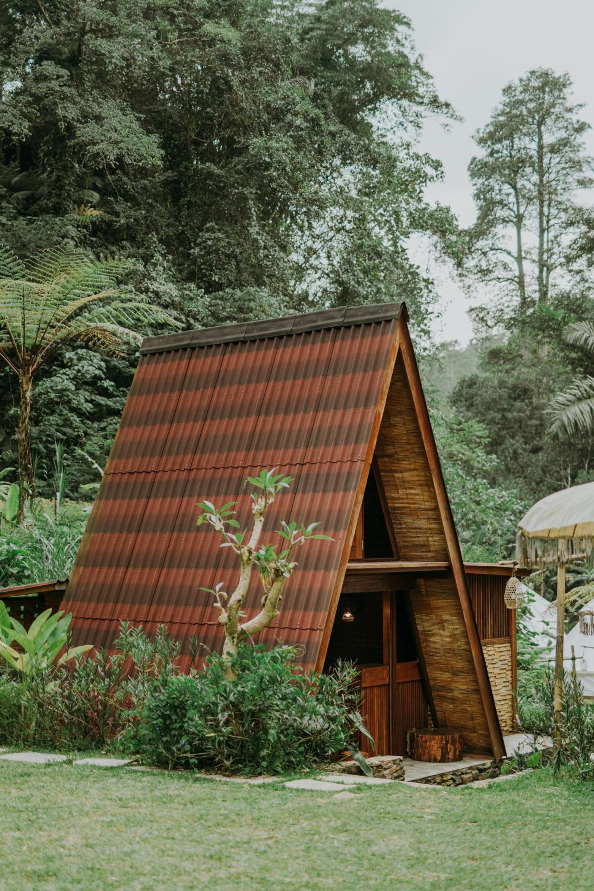 Glamping tent in Pelaga Eco Park