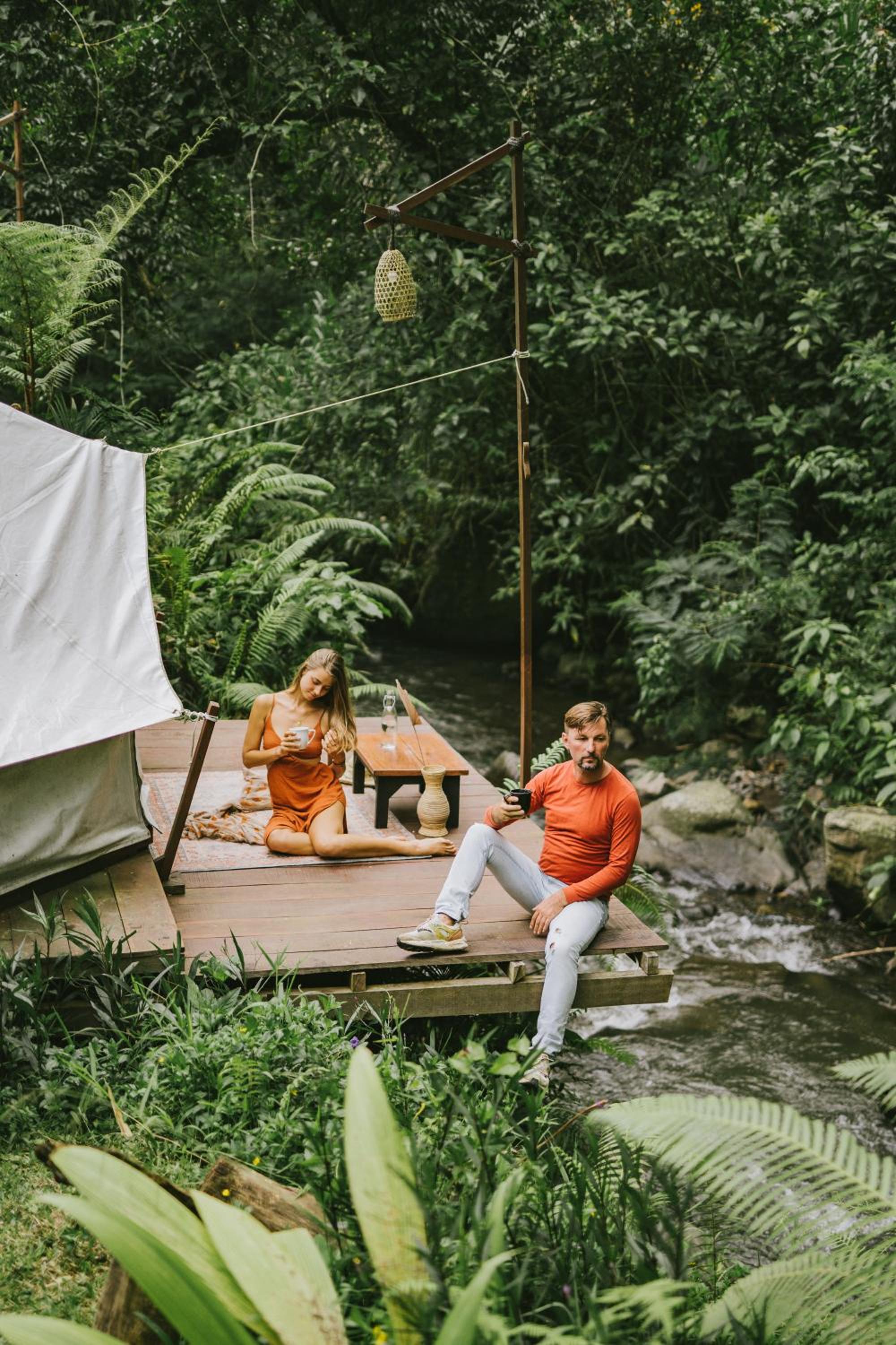 Glamping tent in Pelaga Eco Park