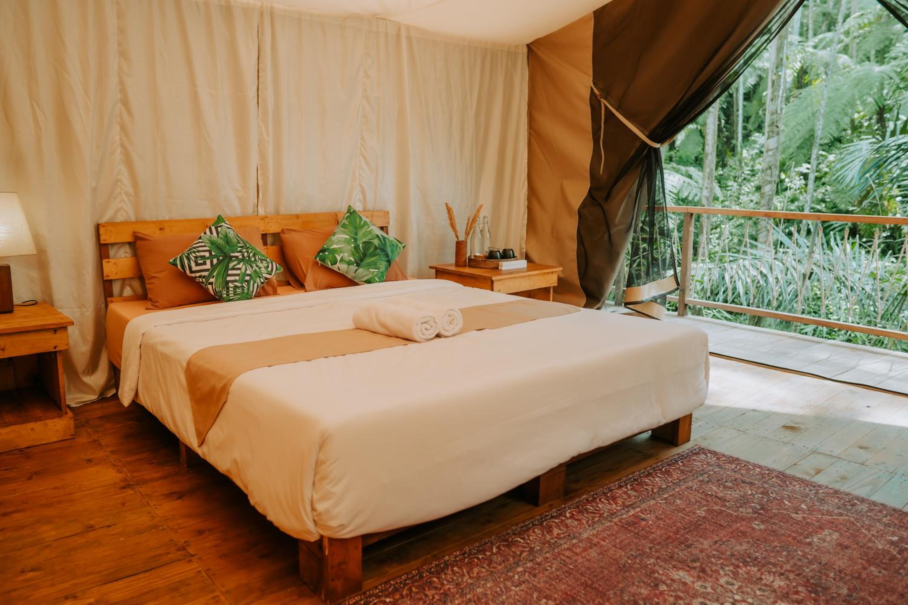 Glamping tent in Pelaga Eco Park
