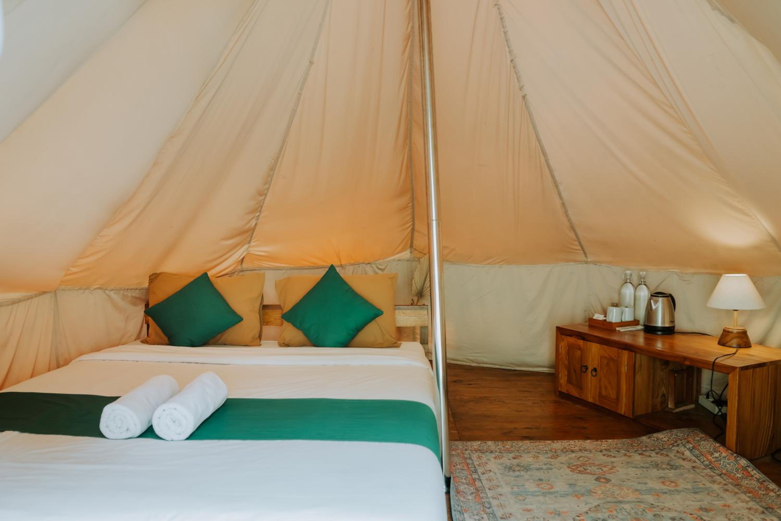 Glamping tent in Pelaga Eco Park