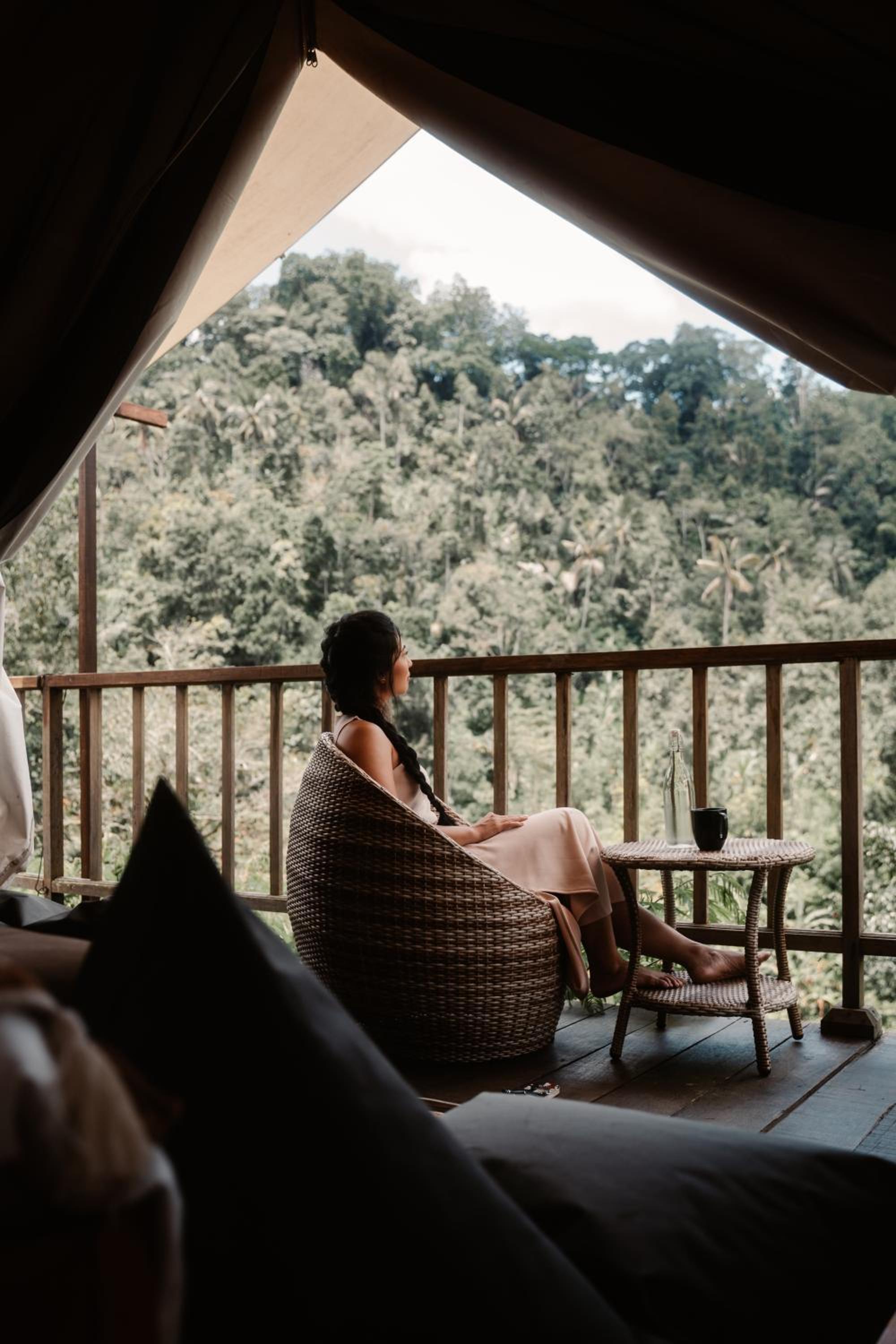 Glamping tent in Pelaga Eco Park
