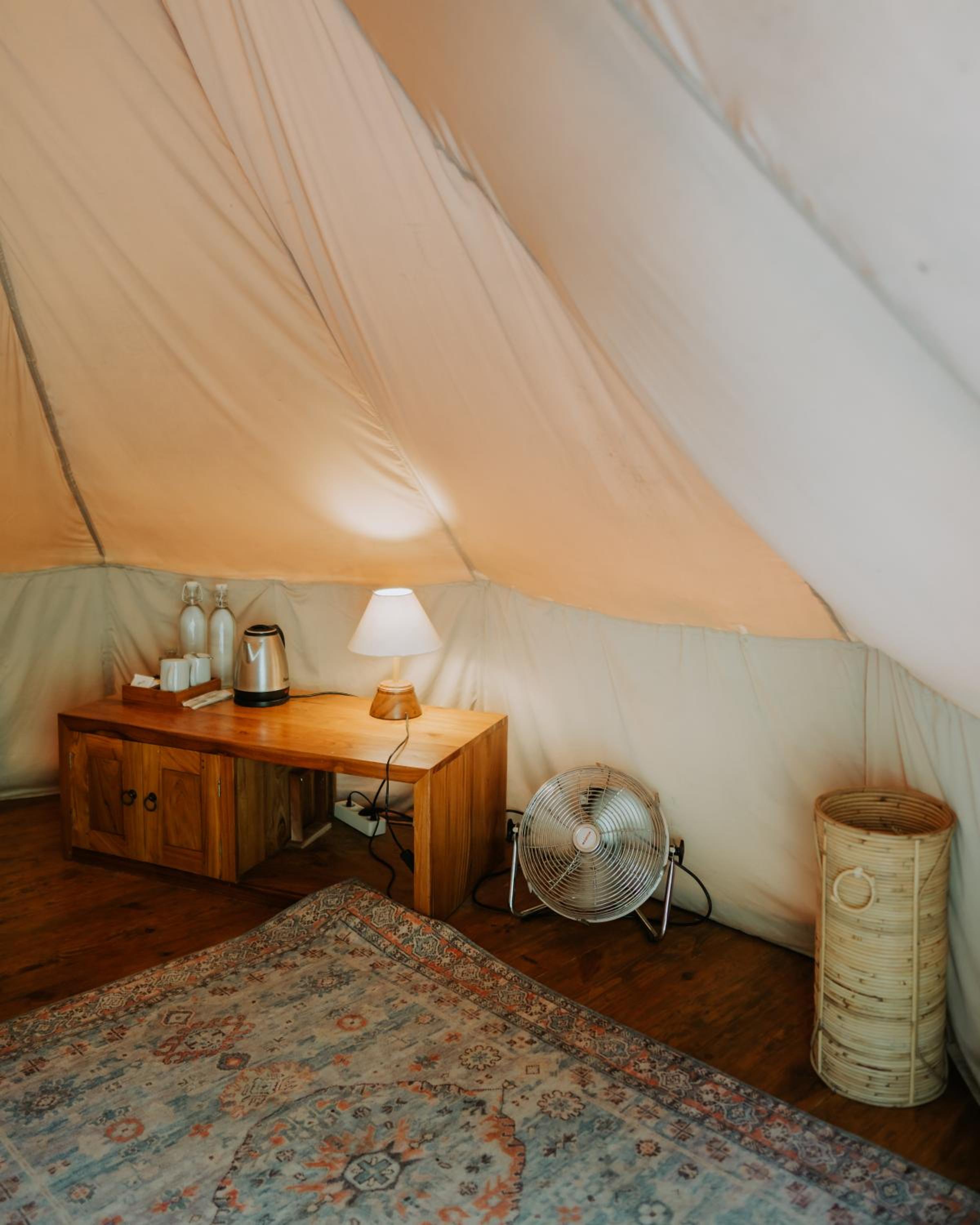Glamping tent in Pelaga Eco Park