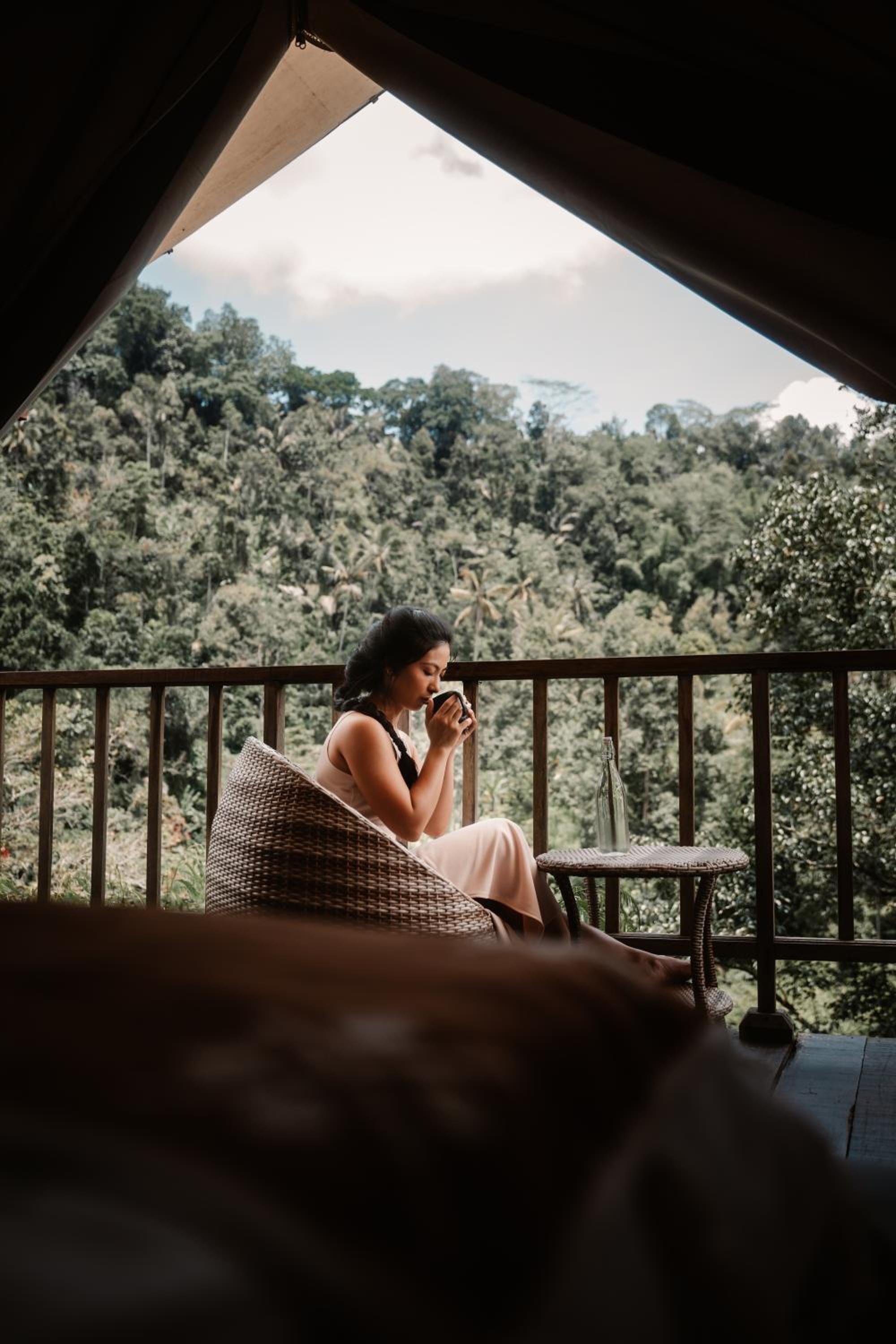 Glamping tent in Pelaga Eco Park