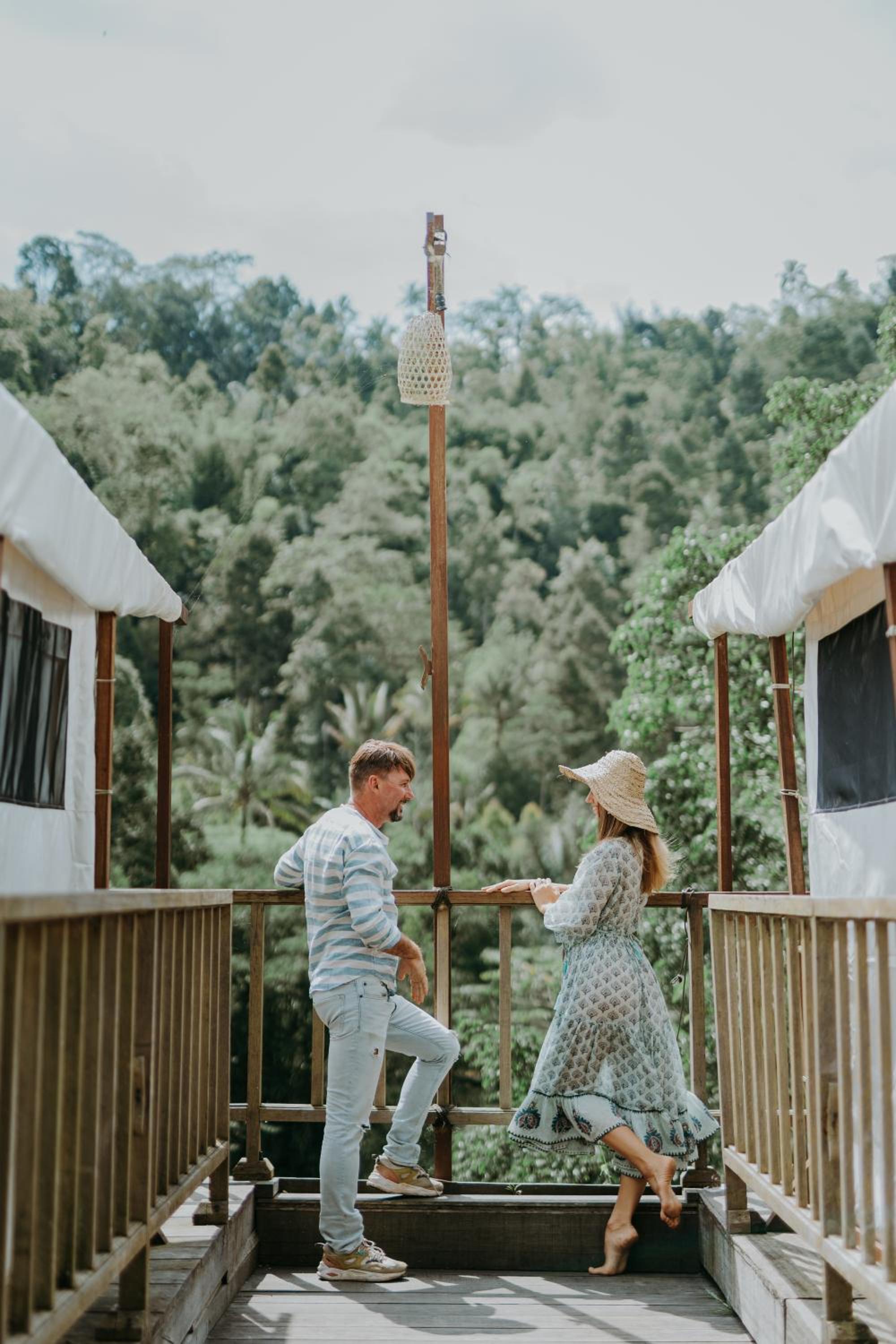 Glamping tent in Pelaga Eco Park
