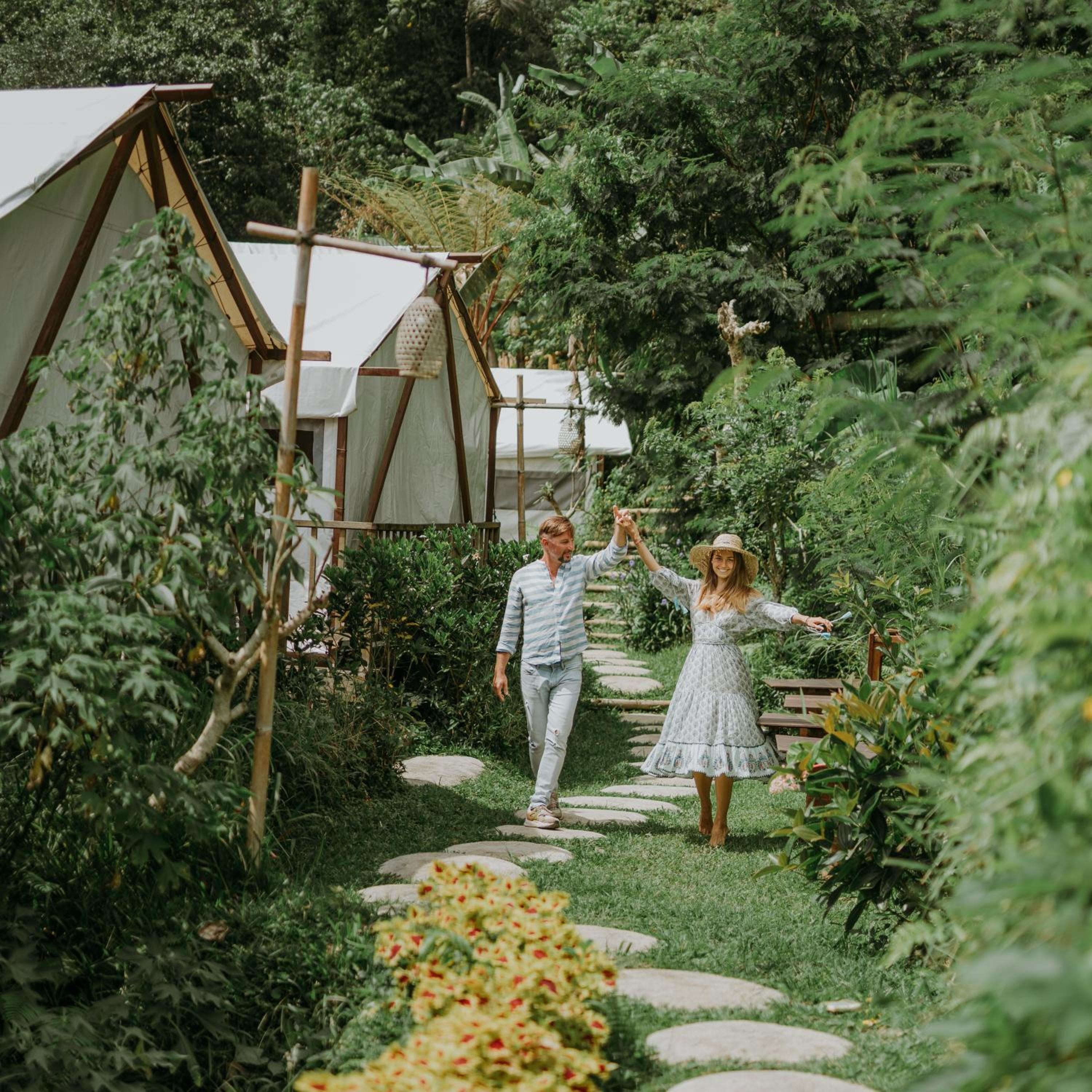 Glamping tent in Pelaga Eco Park