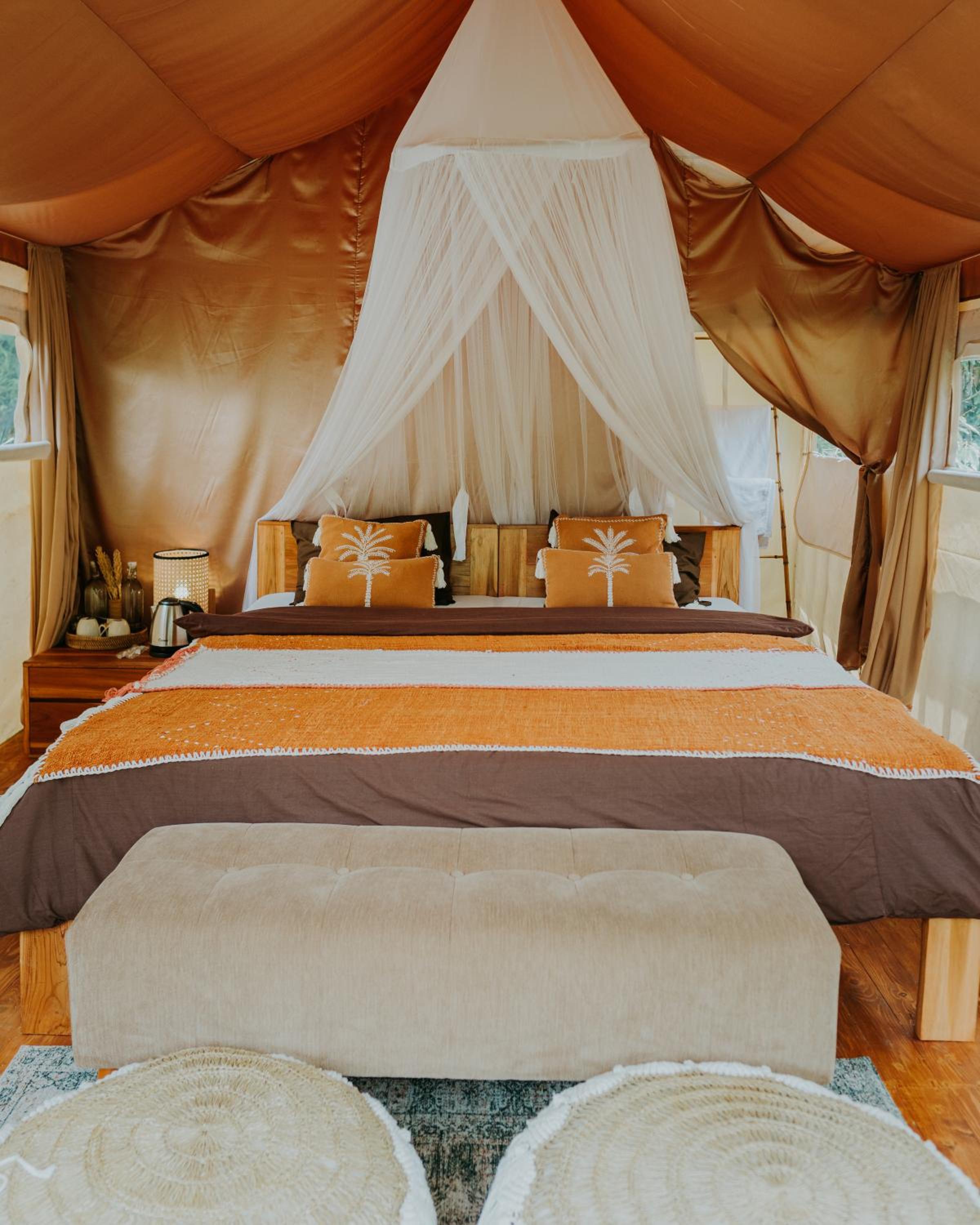 Glamping tent in Pelaga Eco Park