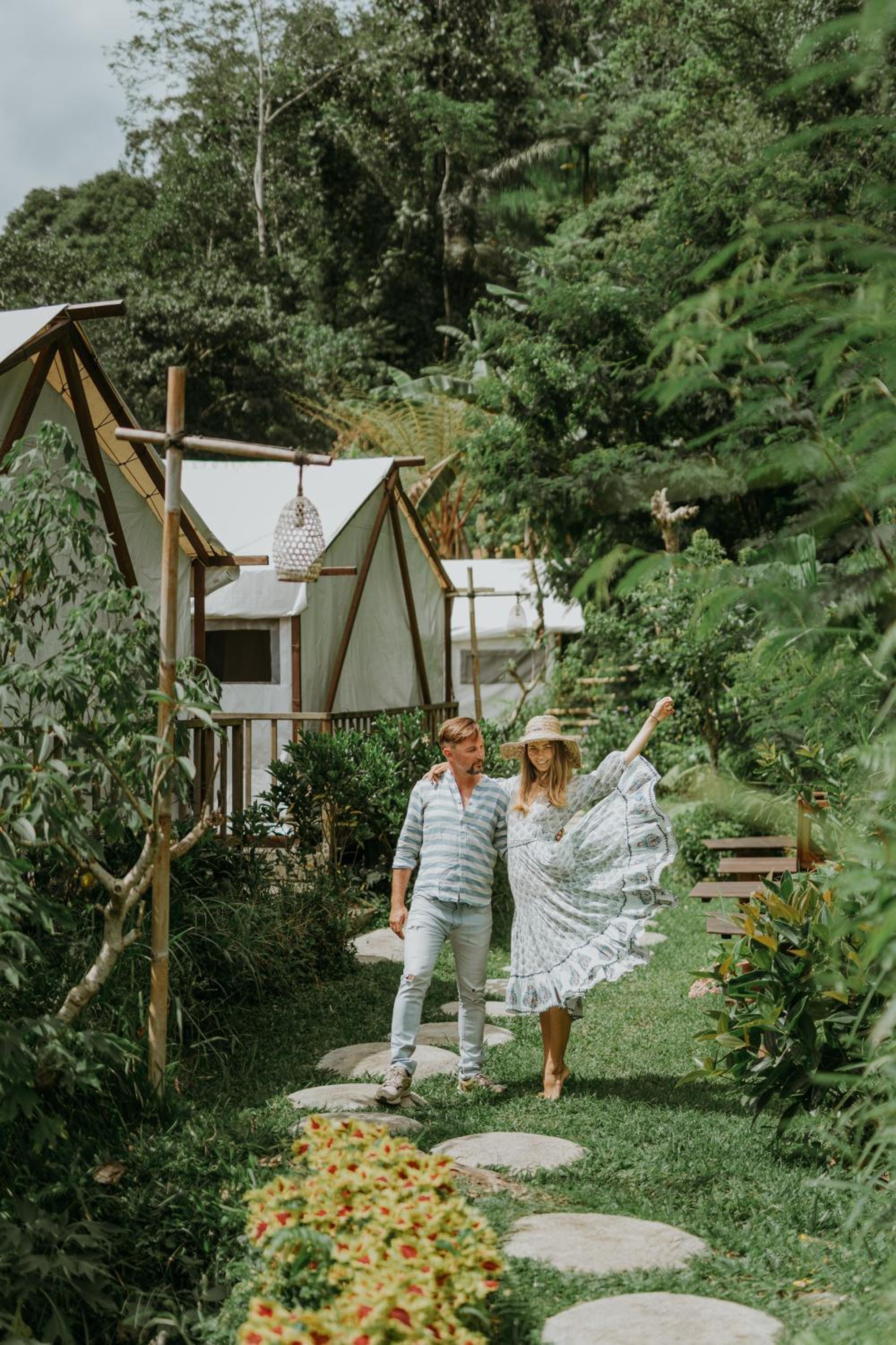 Glamping tent in Pelaga Eco Park