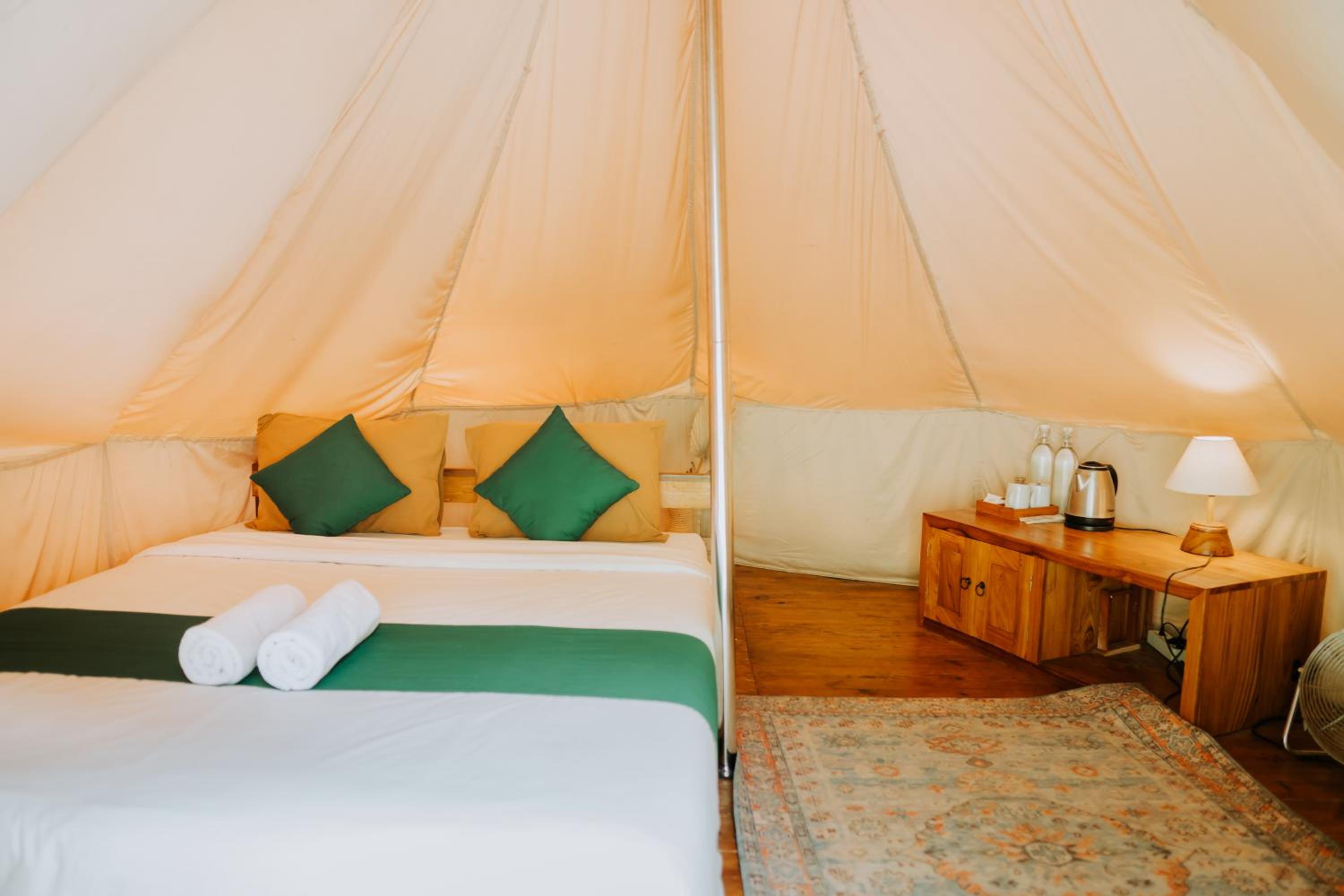 Glamping tent in Pelaga Eco Park