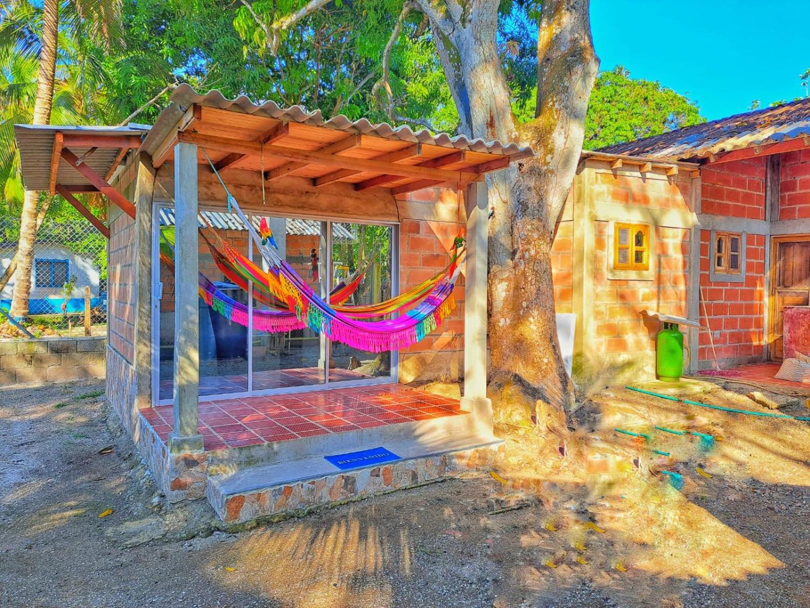 Cabaña desde 4 huéspedes 560 metros cuadrados con Naturaleza a 300 metros mar