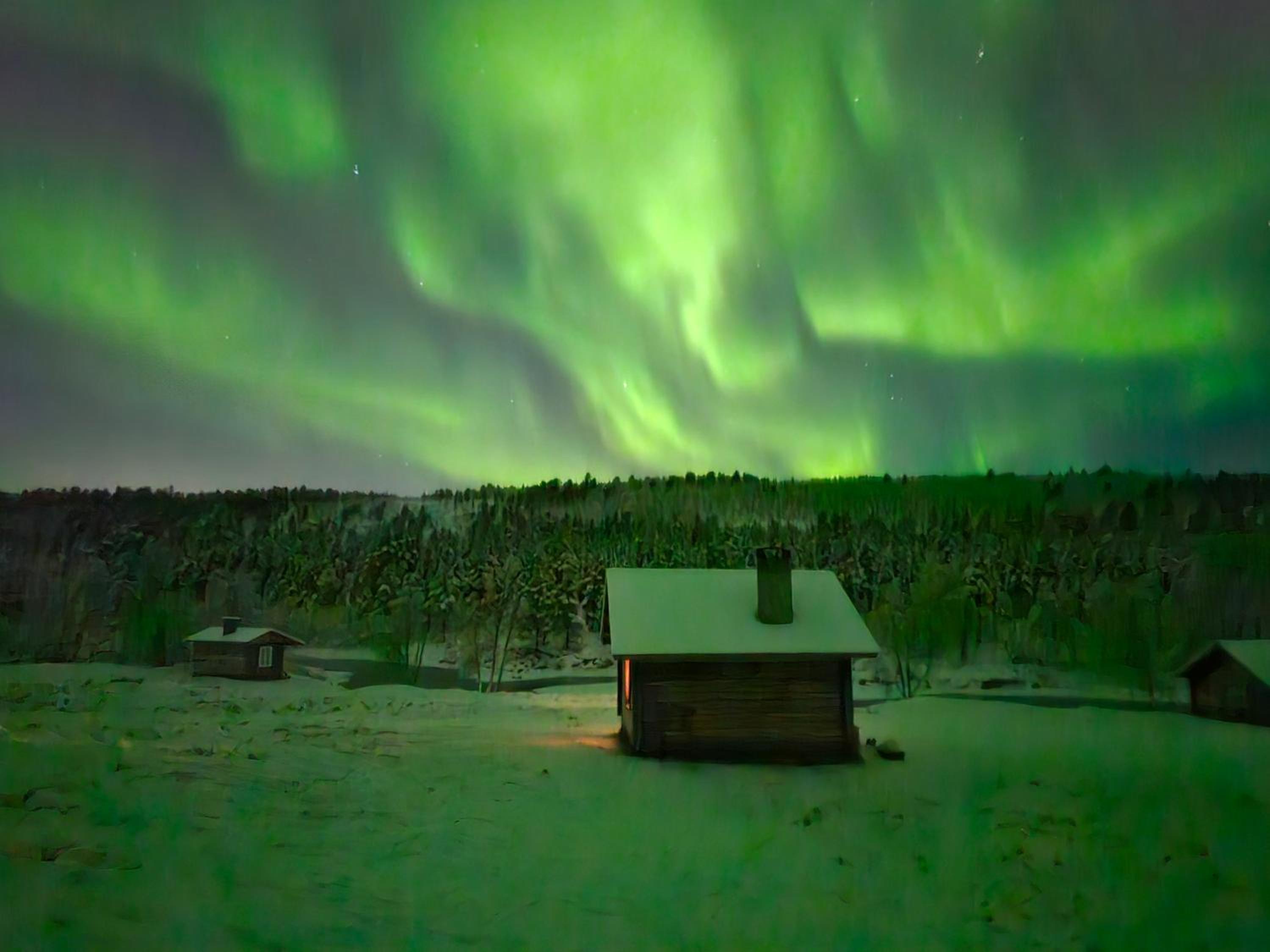 Leppälän vanhatupa rantasaunalla