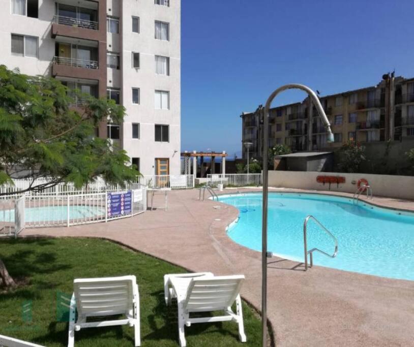 Departamento moderno, vista al mar y estacionamiento incluido