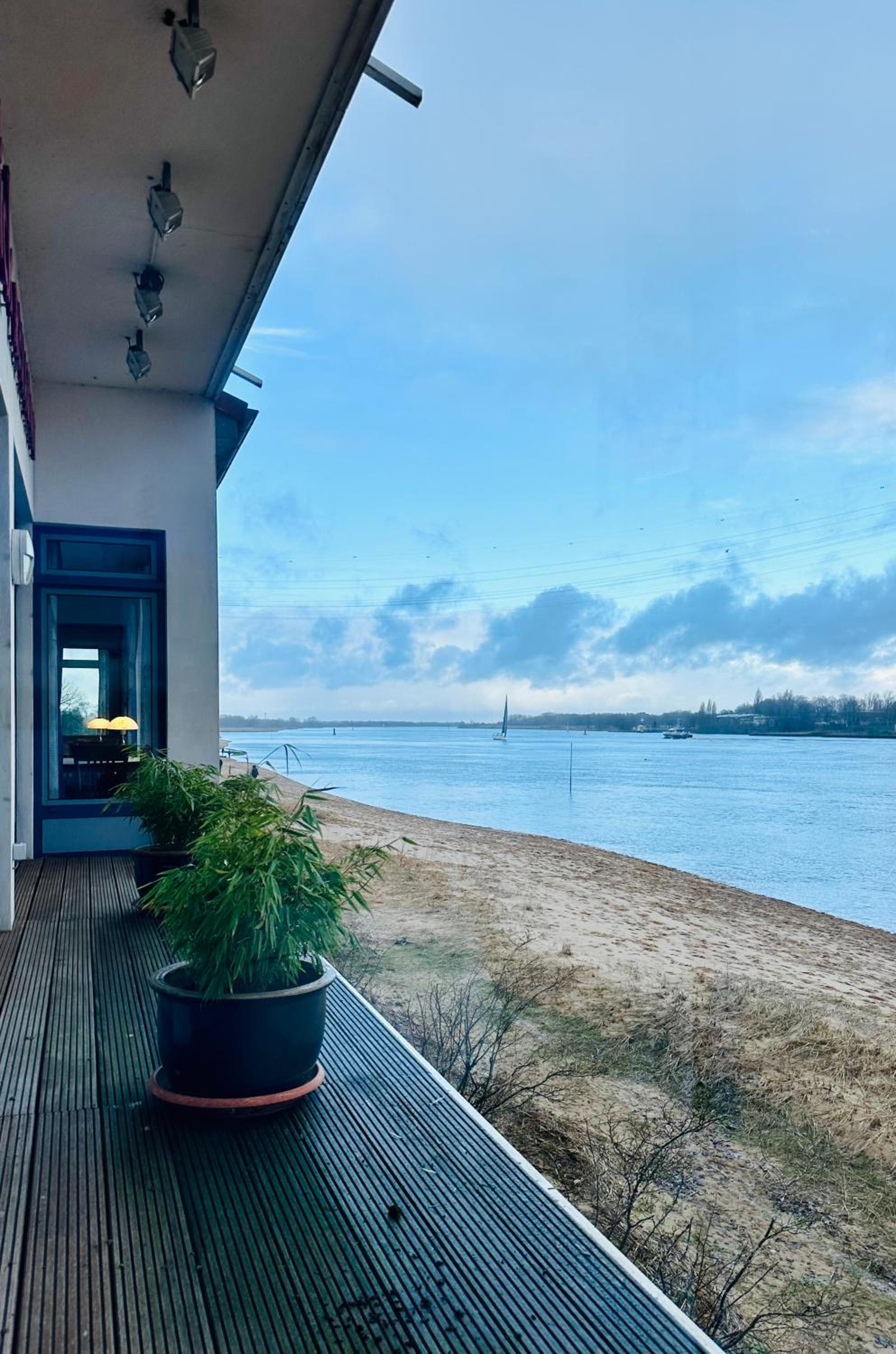 Gästehaus Weserblick am Weser-Sandstrand