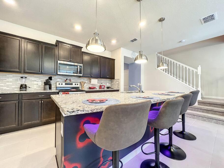Family 5 Bdr Disney Villa w Private Pool Resort view 5