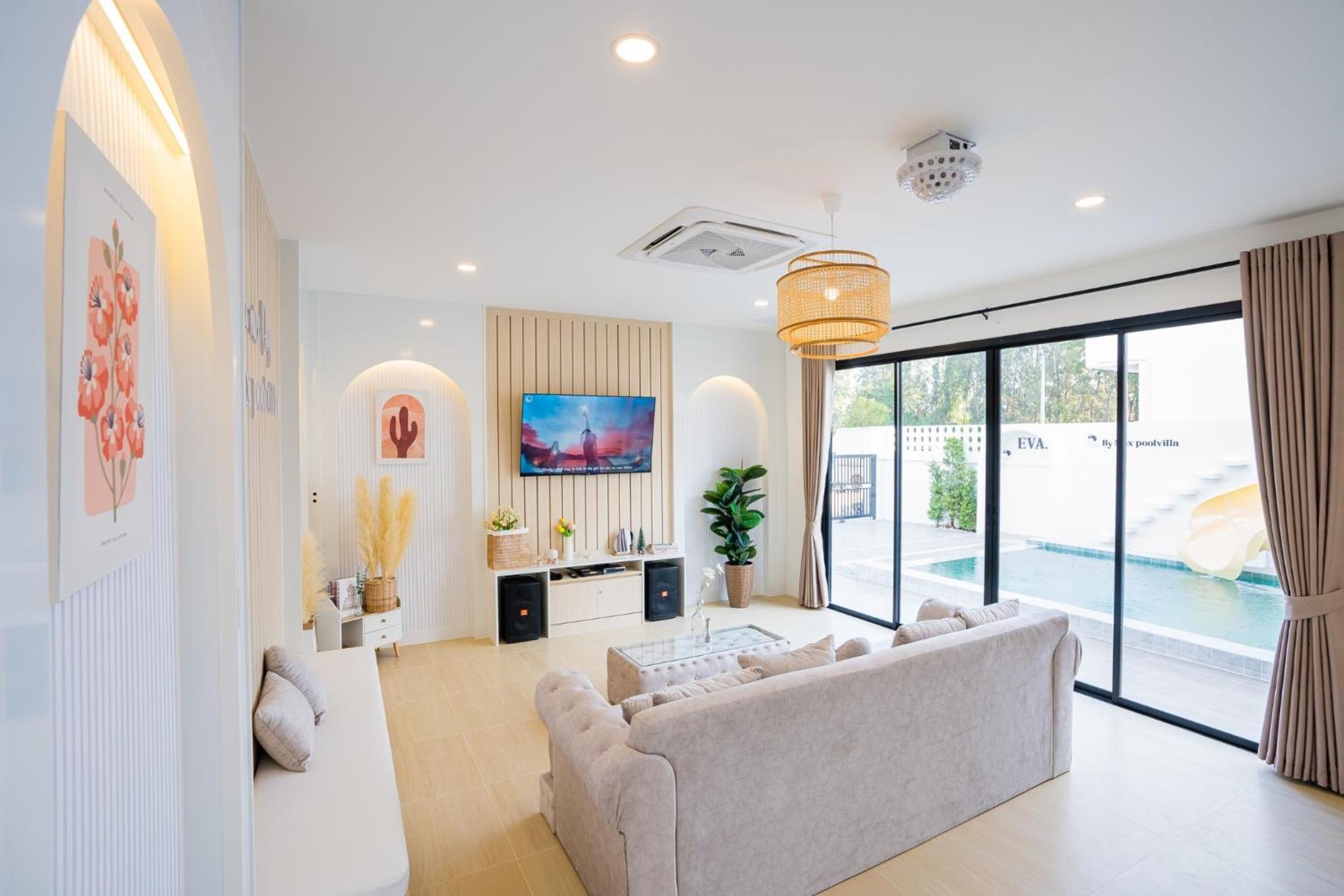 Eva PoolVilla Pattaya Bang Saray Beach 1 km
