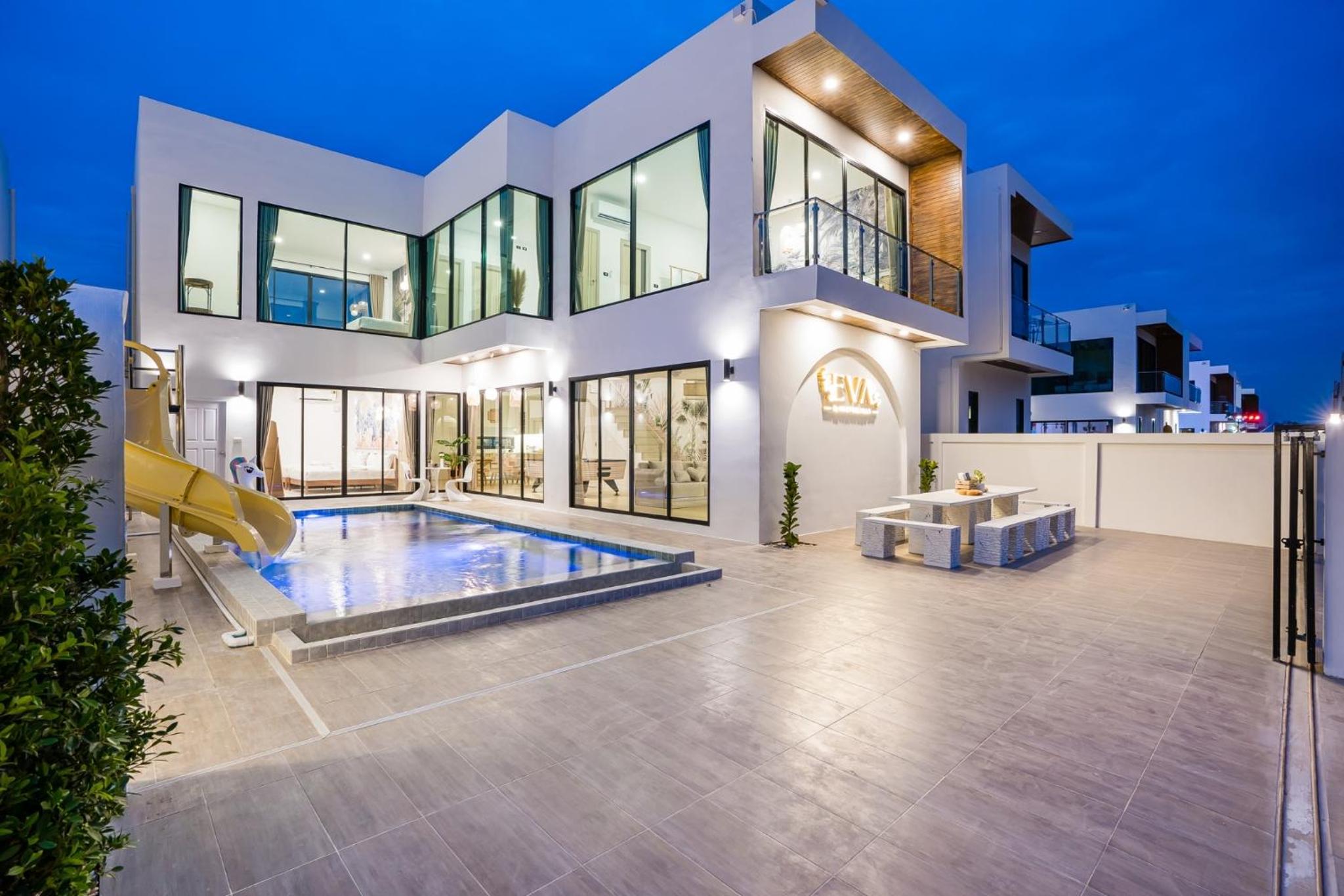Eva PoolVilla Pattaya Bang Saray Beach 1 km