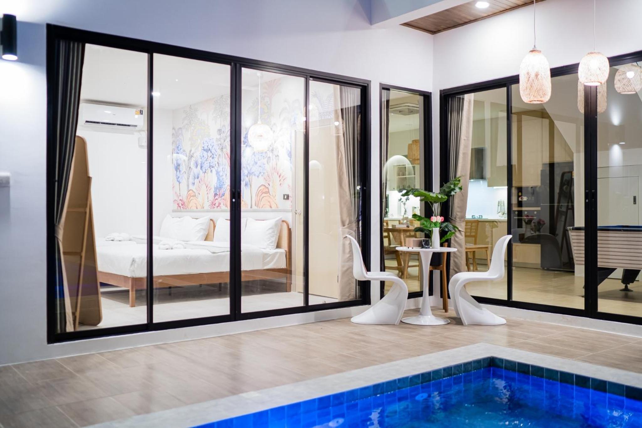 Eva PoolVilla Pattaya Bang Saray Beach 1 km