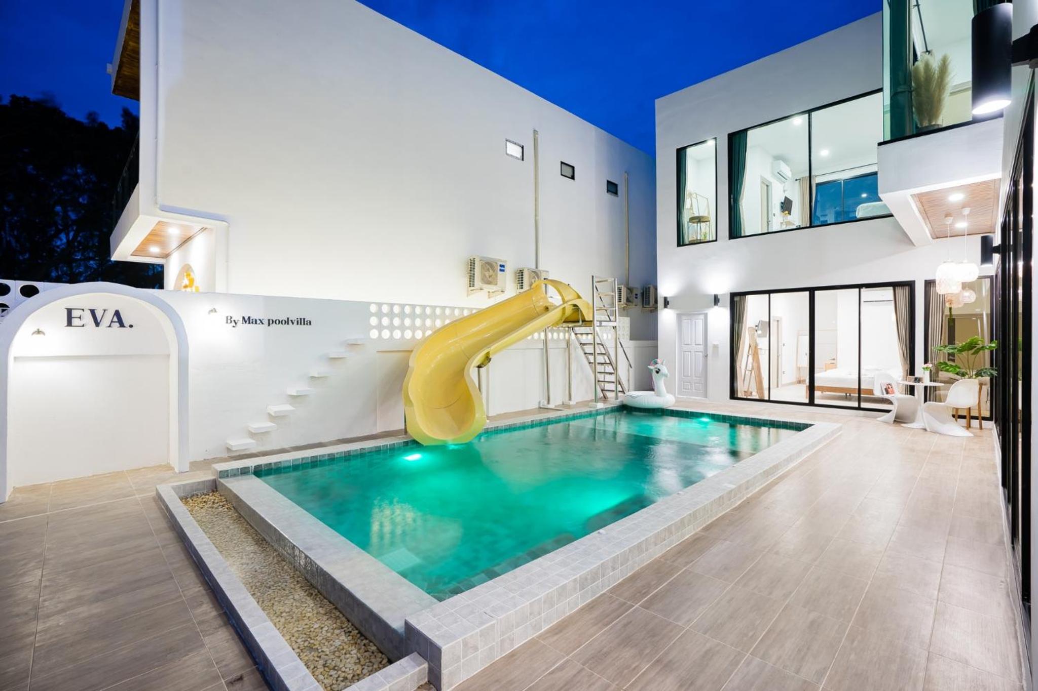 Eva PoolVilla Pattaya Bang Saray Beach 1 km