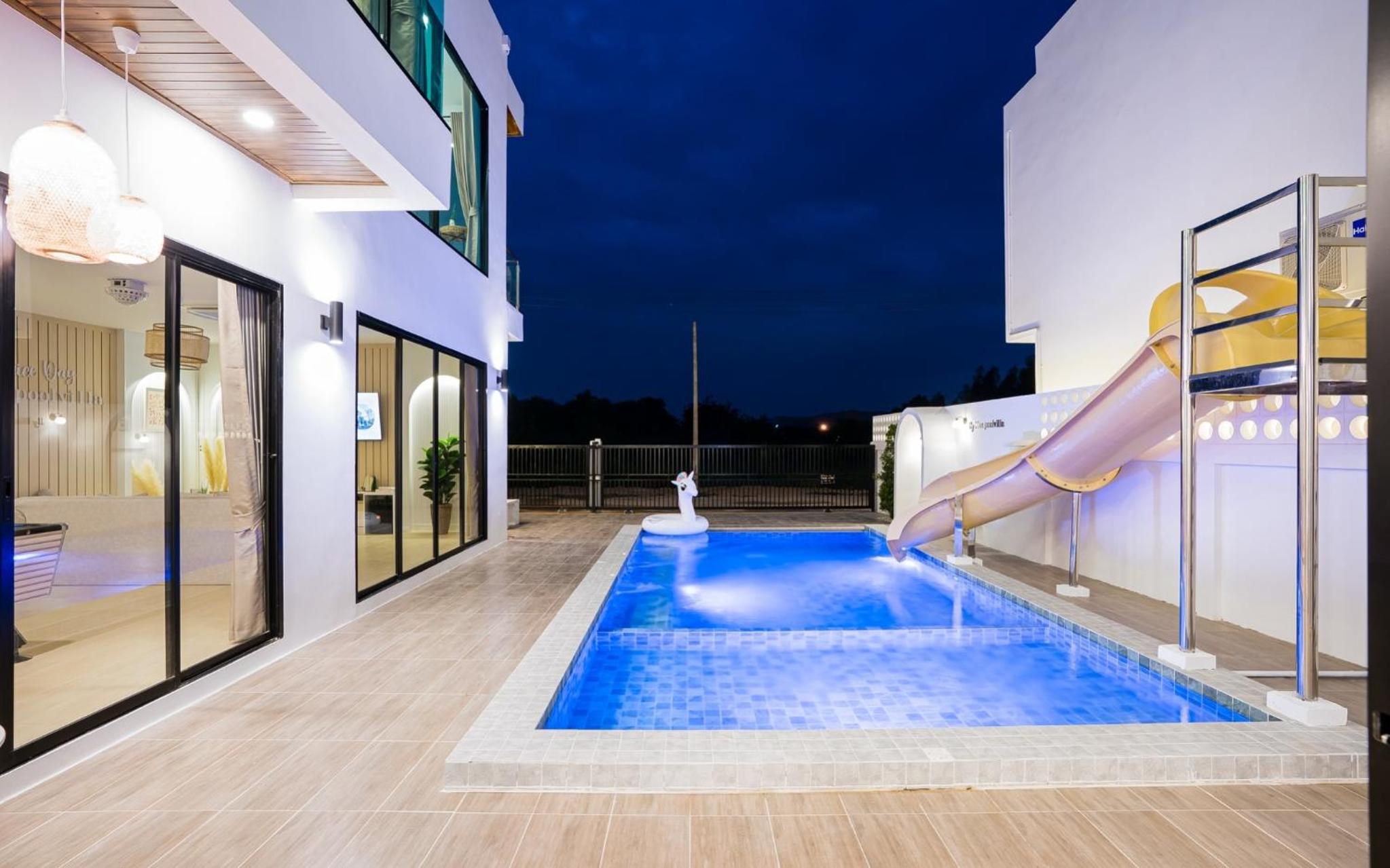 Eva PoolVilla Pattaya Bang Saray Beach 1 km