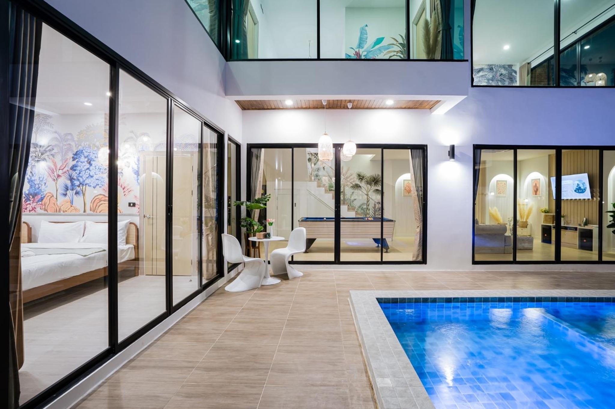 Eva PoolVilla Pattaya Bang Saray Beach 1 km