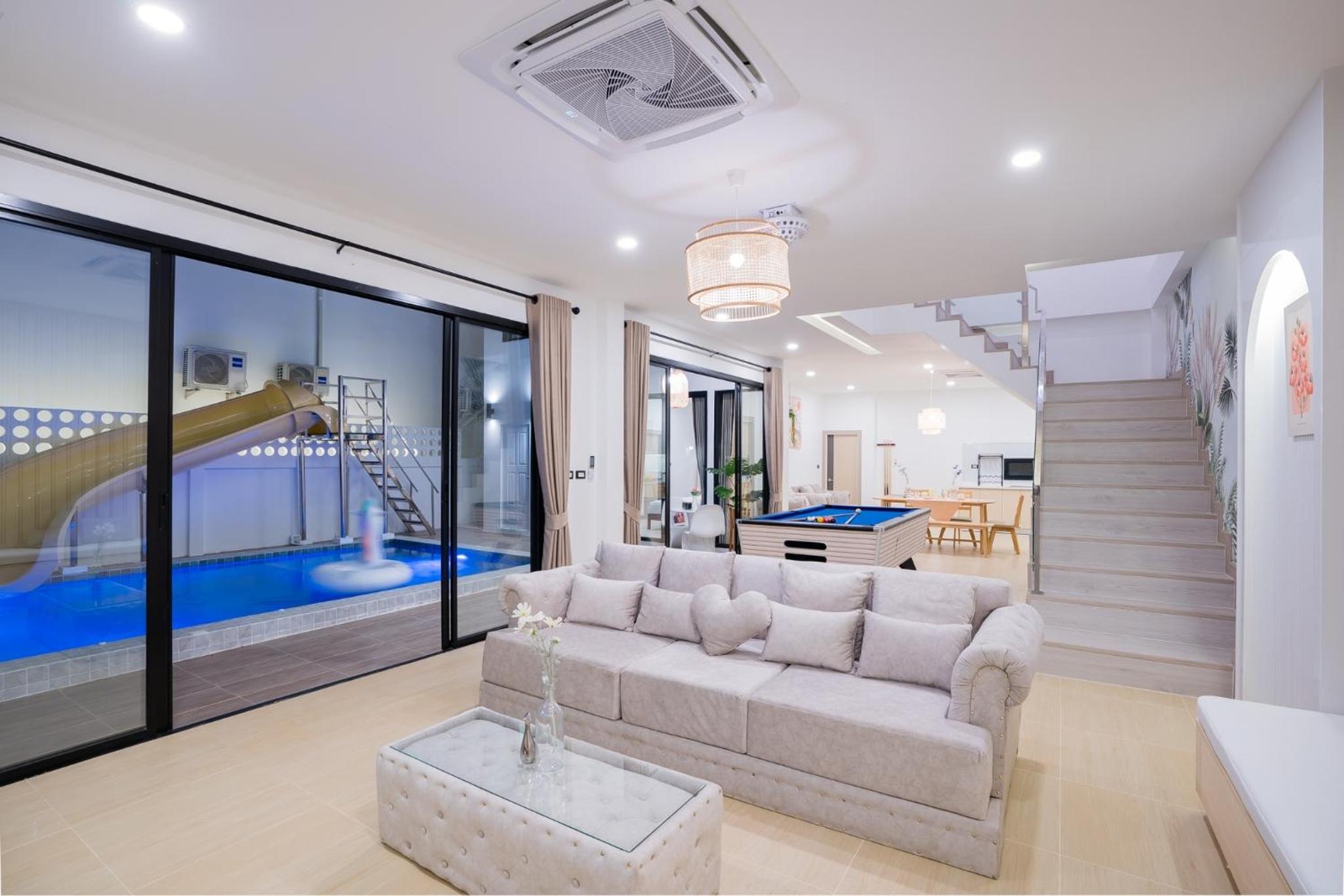 Eva PoolVilla Pattaya Bang Saray Beach 1 km