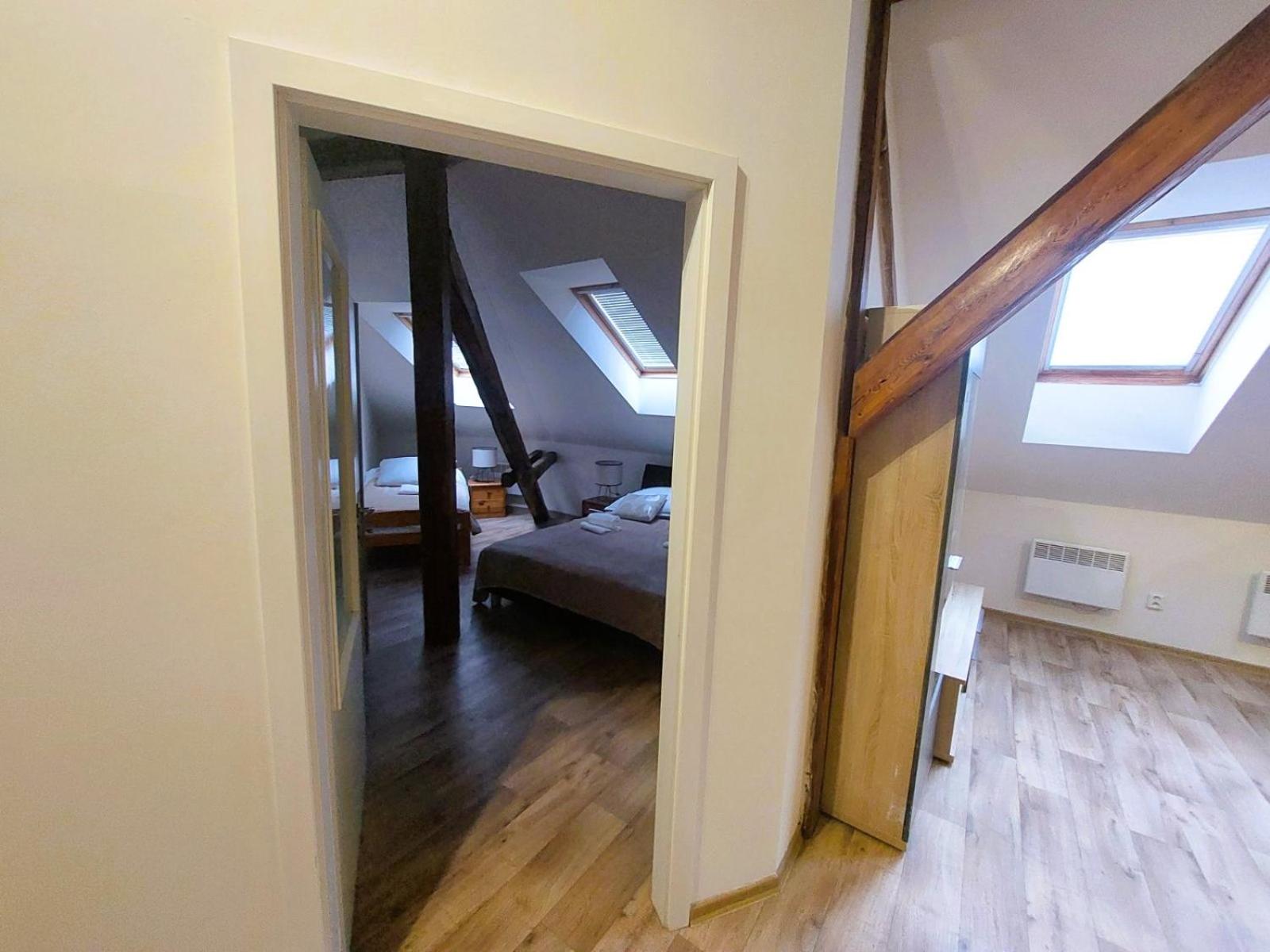 Spacious Historic Attic Loft in City Center 62 m