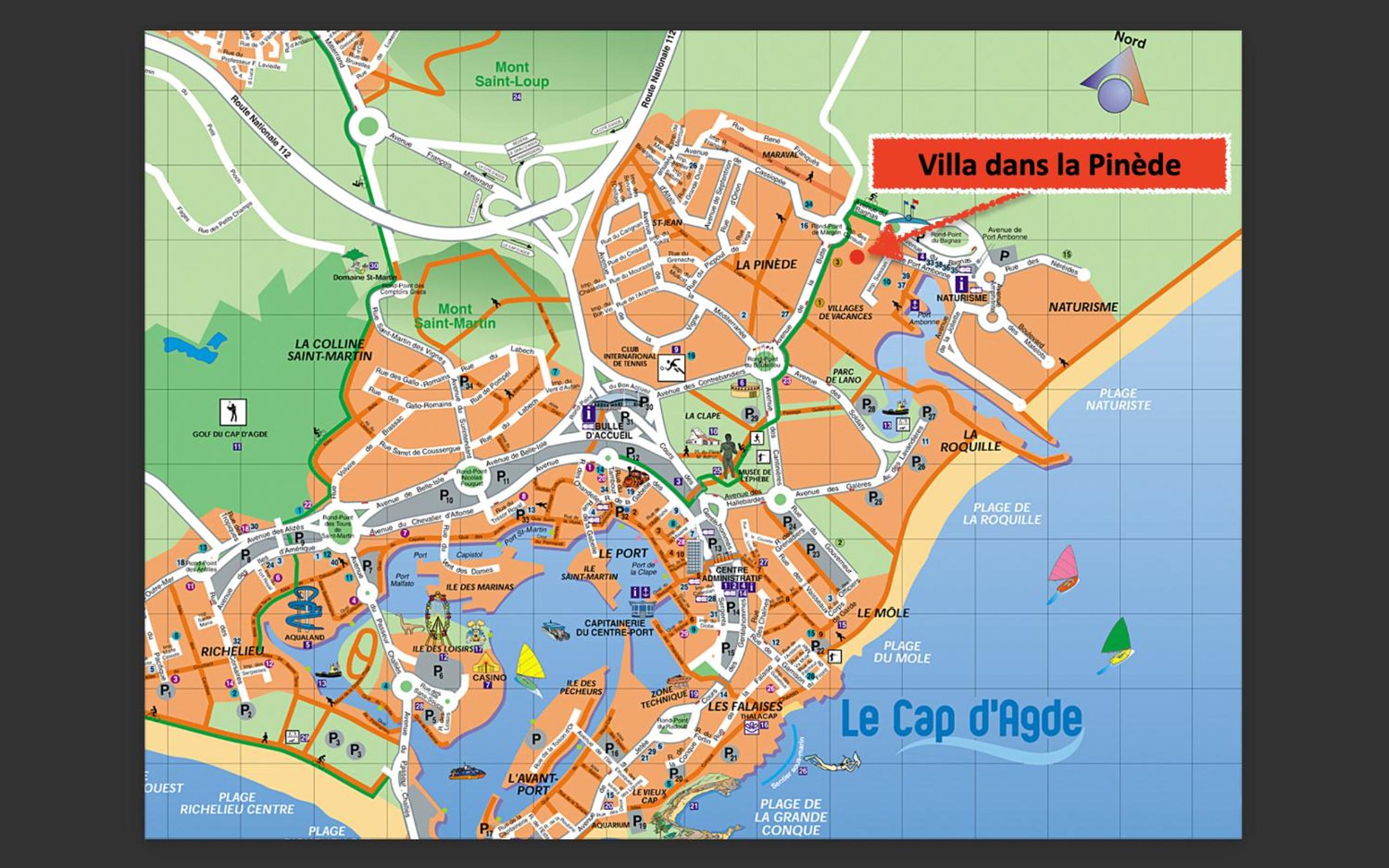 Villa dans la Pinède