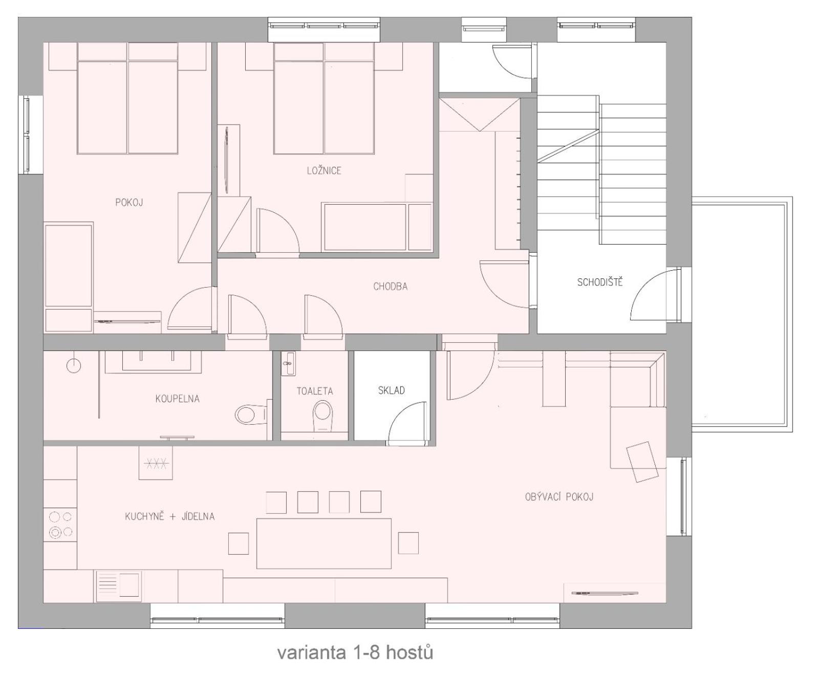 Apartmány Na Luční