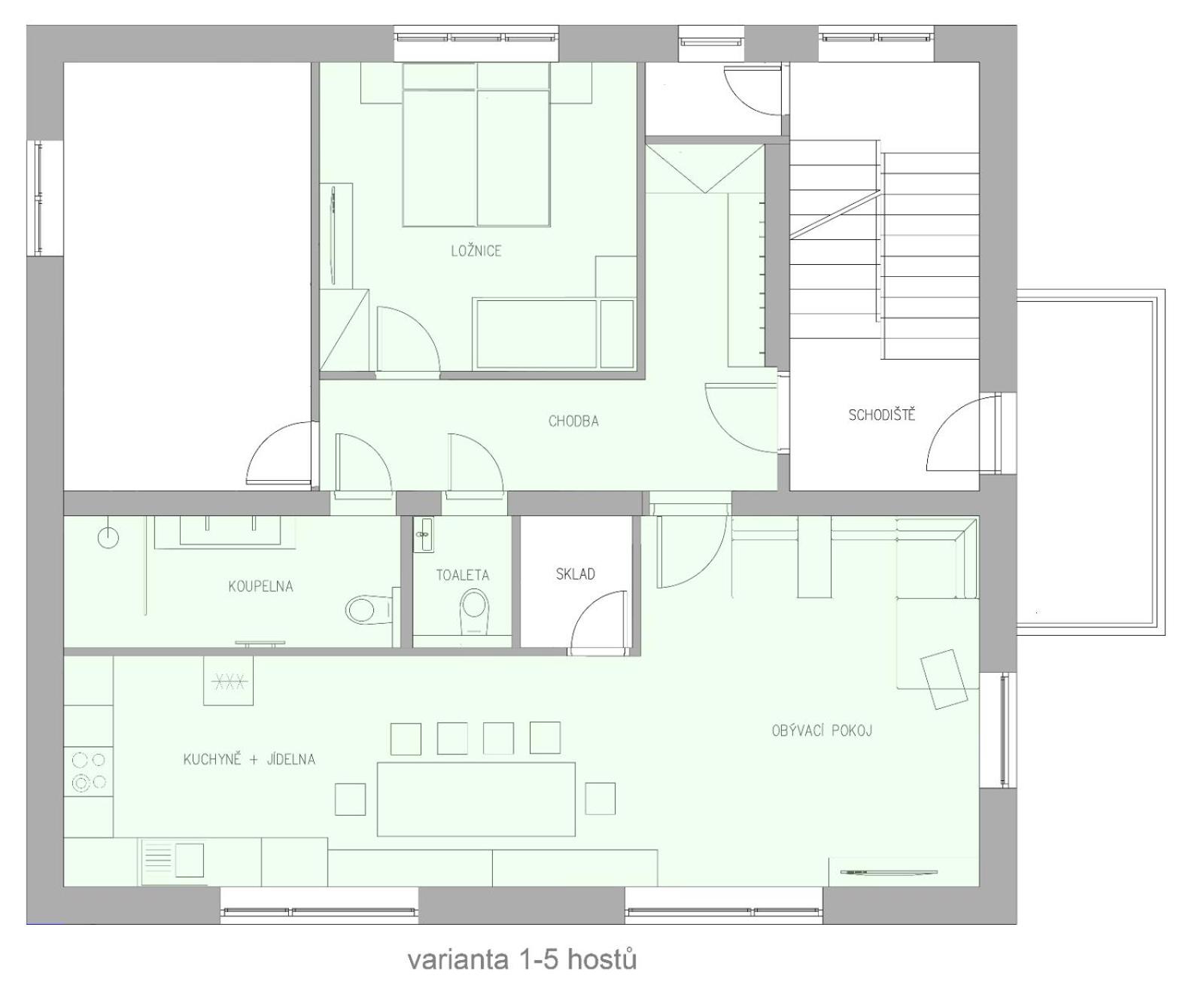 Apartmány Na Luční