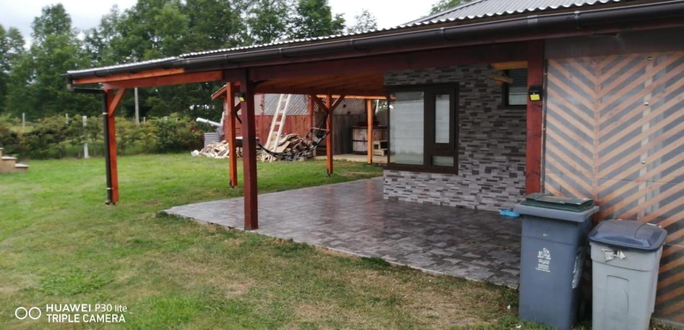 Casa vista al volcan
