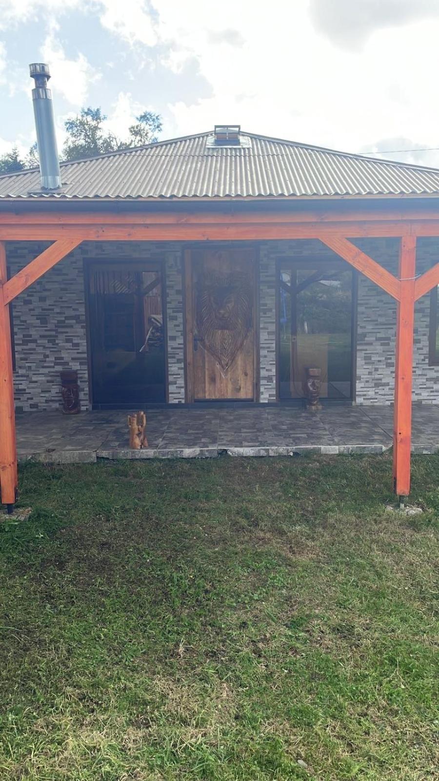 Casa vista al volcan