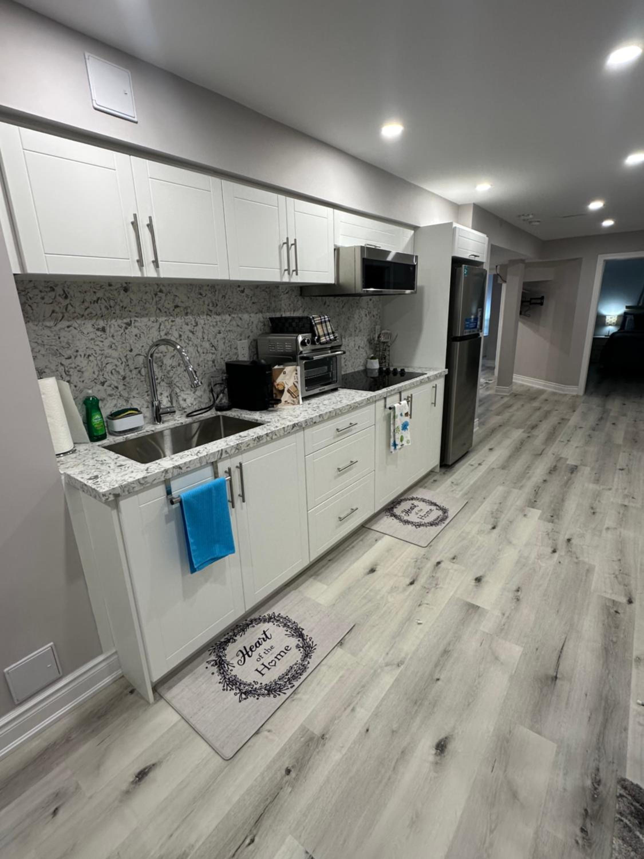 2 bedrooms basement with bath,kitchen,laundry &dinning