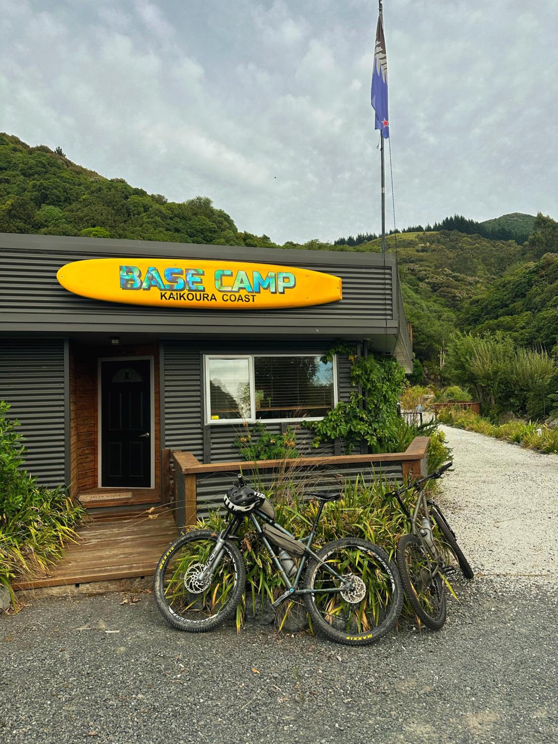 BaseCamp Kaikoura Coast view 2