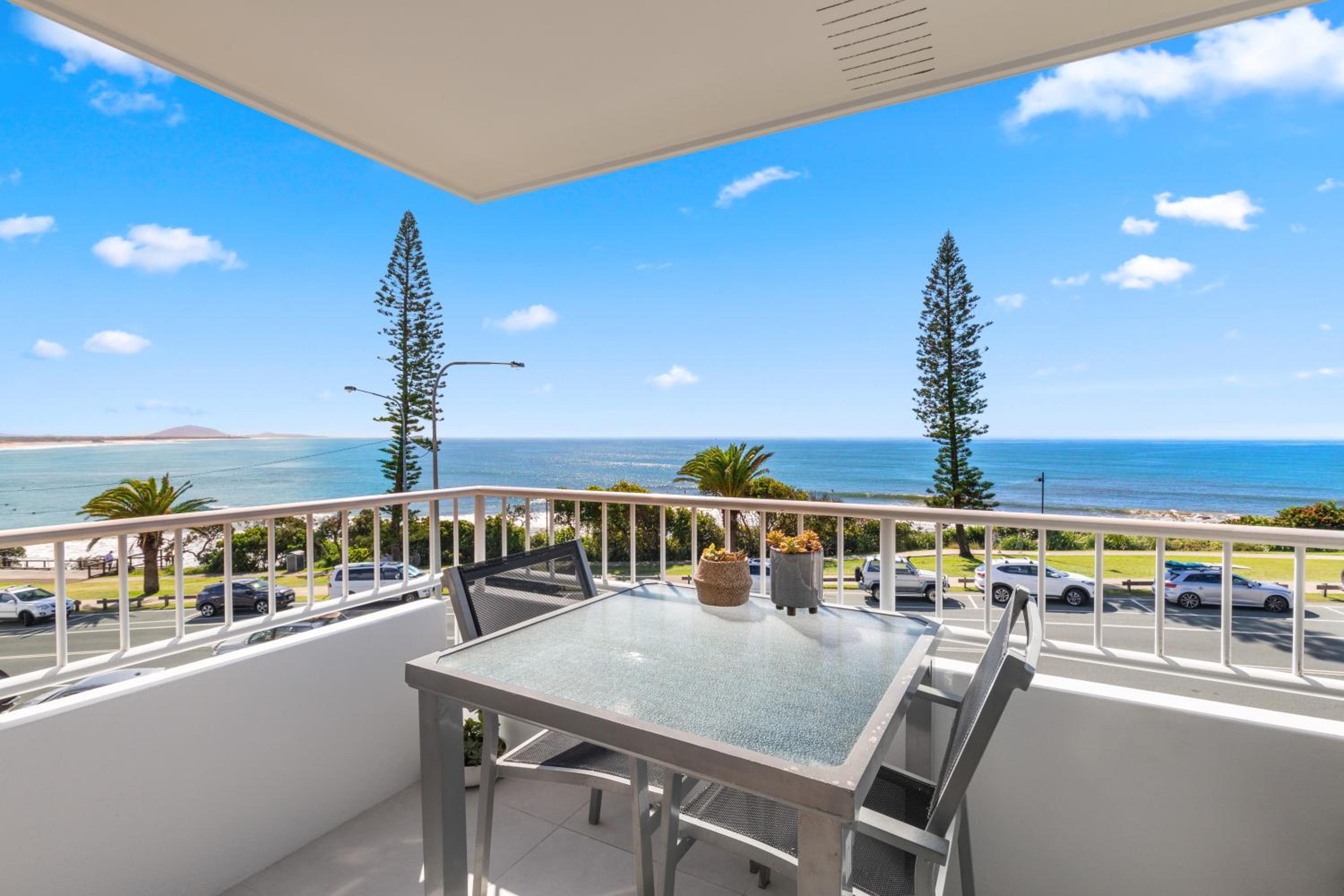 Newly renovated beach front unit. Views to die for!