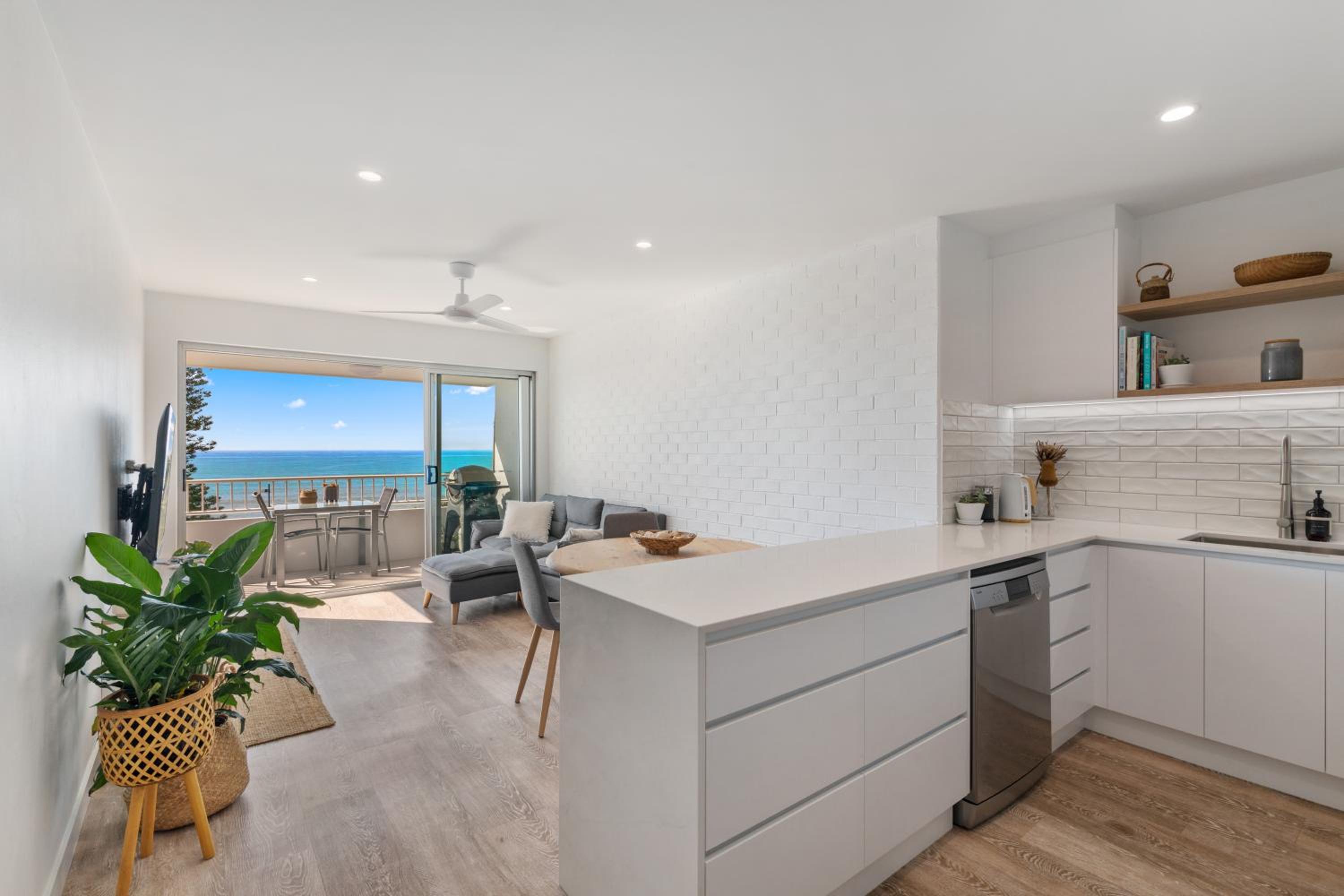 Newly renovated beach front unit. Views to die for!