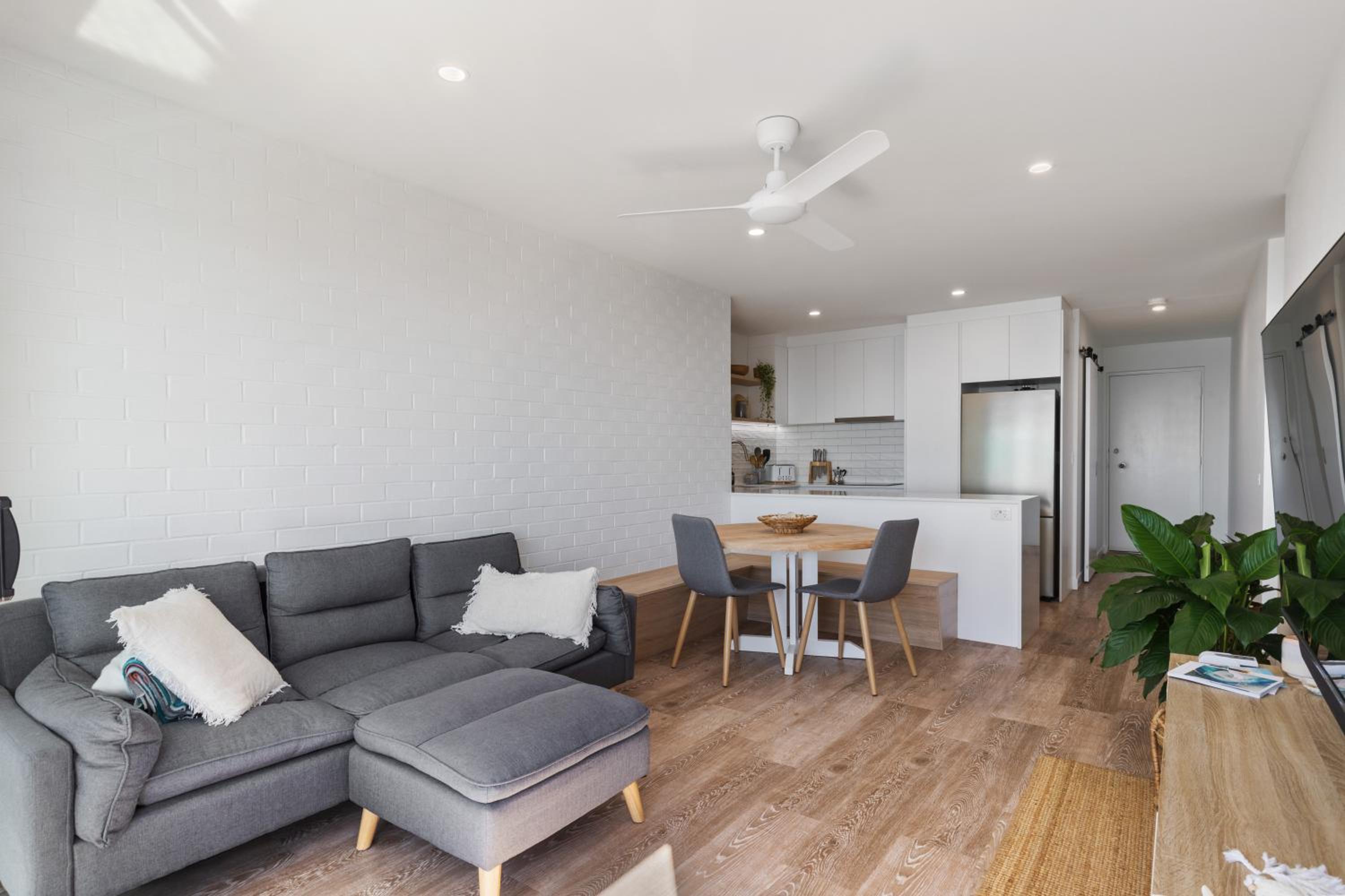 Newly renovated beach front unit. Views to die for!