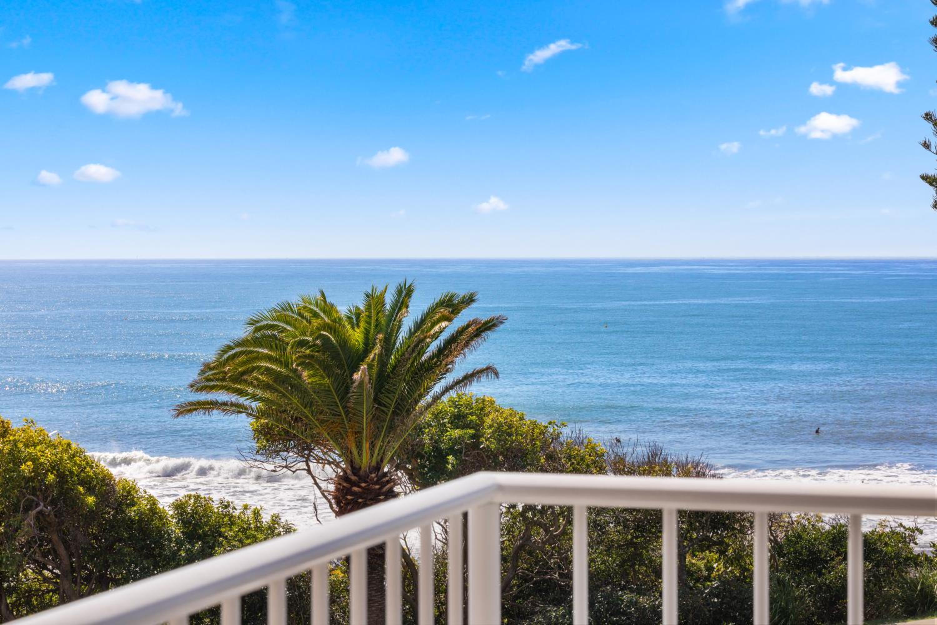 Newly renovated beach front unit. Views to die for!