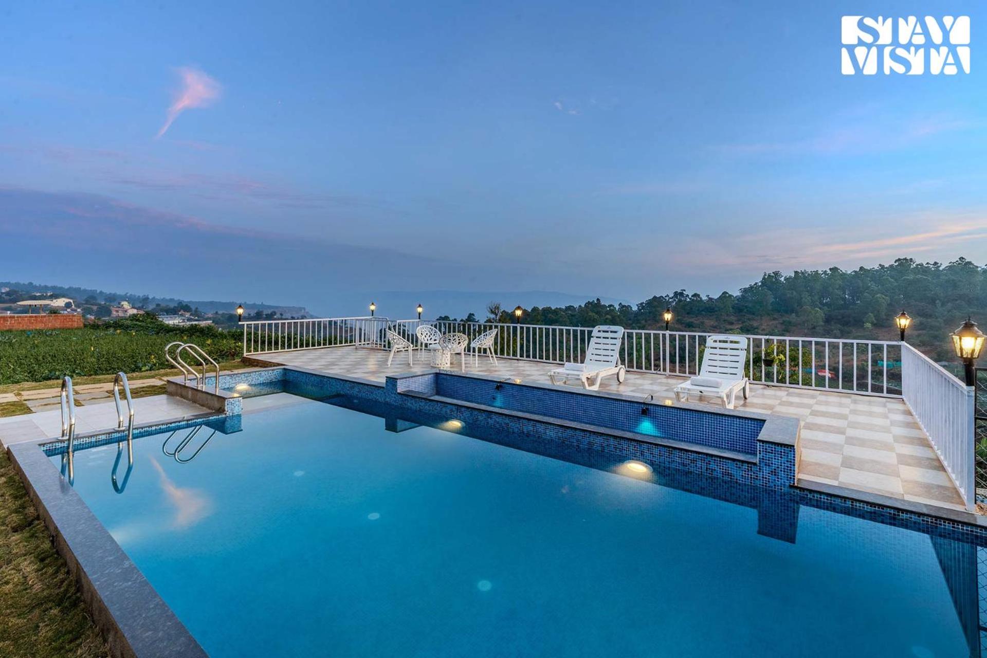 StayVista's Verdant Valley - Valley-View Villa with Swimming Pool & Balconies view 2