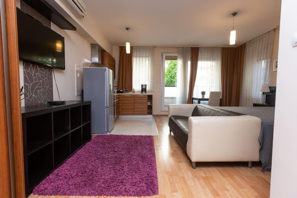 Flat on Corvin promenade with big balcony view 2