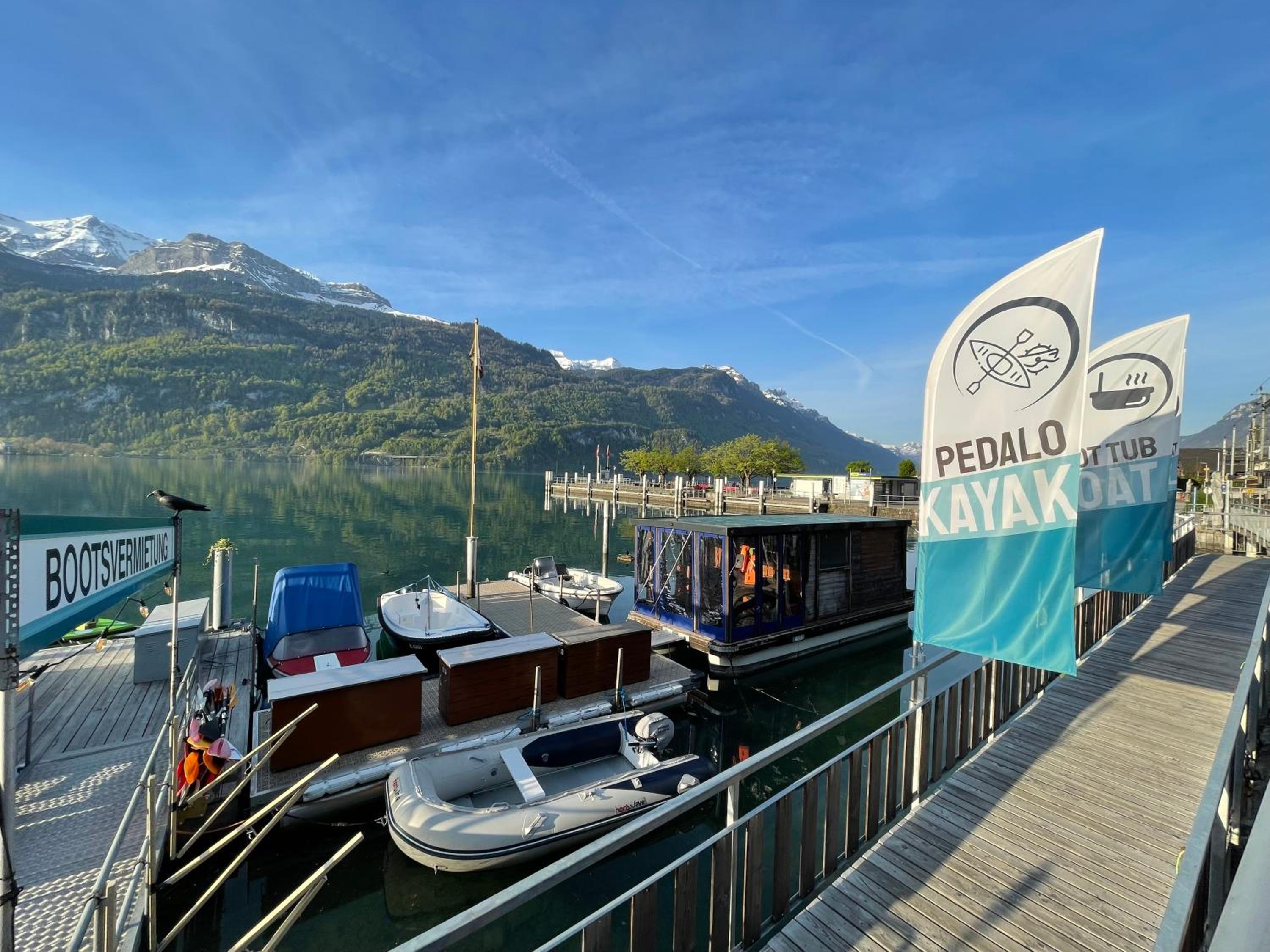 Romantic Lake & Mountain apartment Pure Swissness