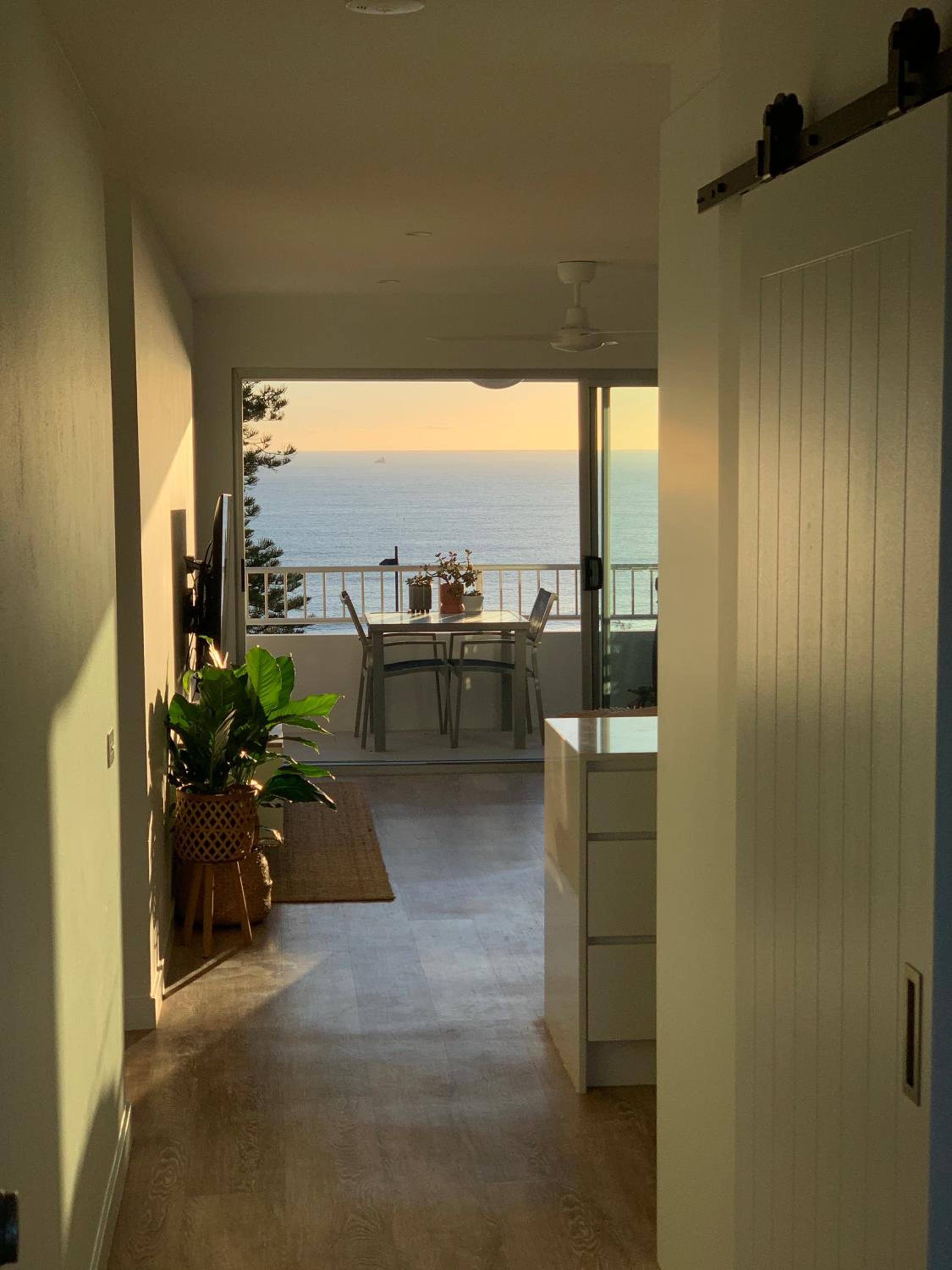 Newly renovated beach front unit. Views to die for!